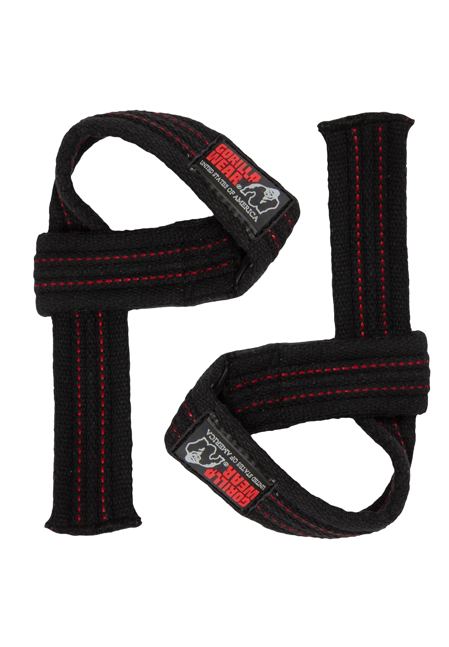 Hardcore Lifting Straps - Black - photo officielle Gorilla Wear