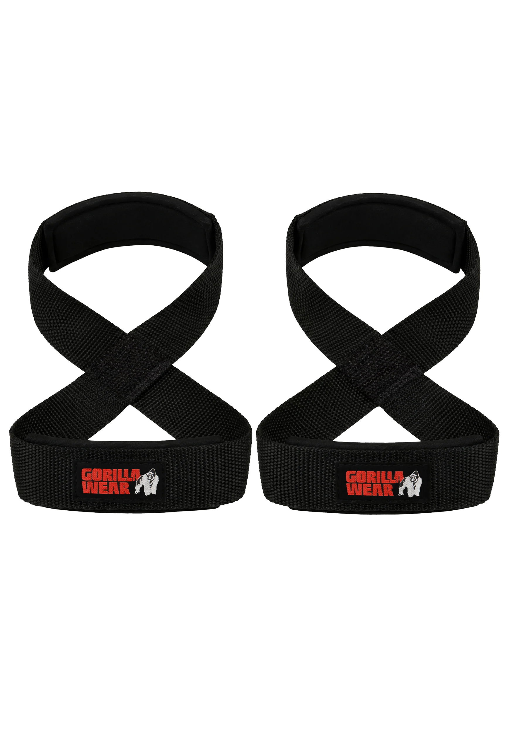 Premium Figure 8 Lifting Straps - Black – photo Gorilla Wear officielle