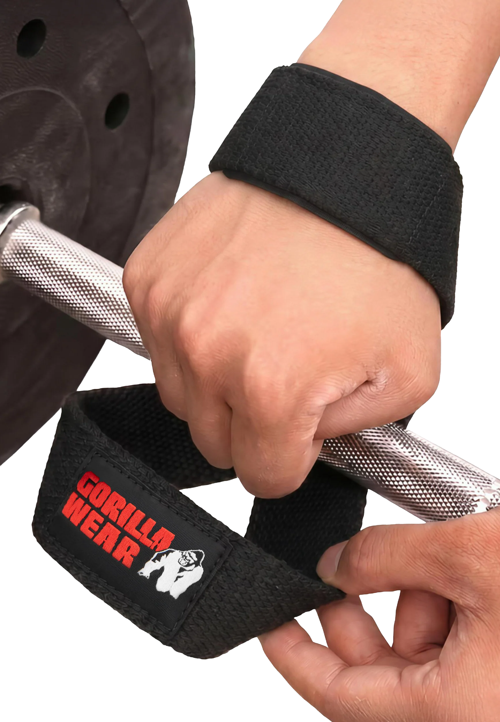 Premium Figure 8 Lifting Straps - Black – seconde vue officielle