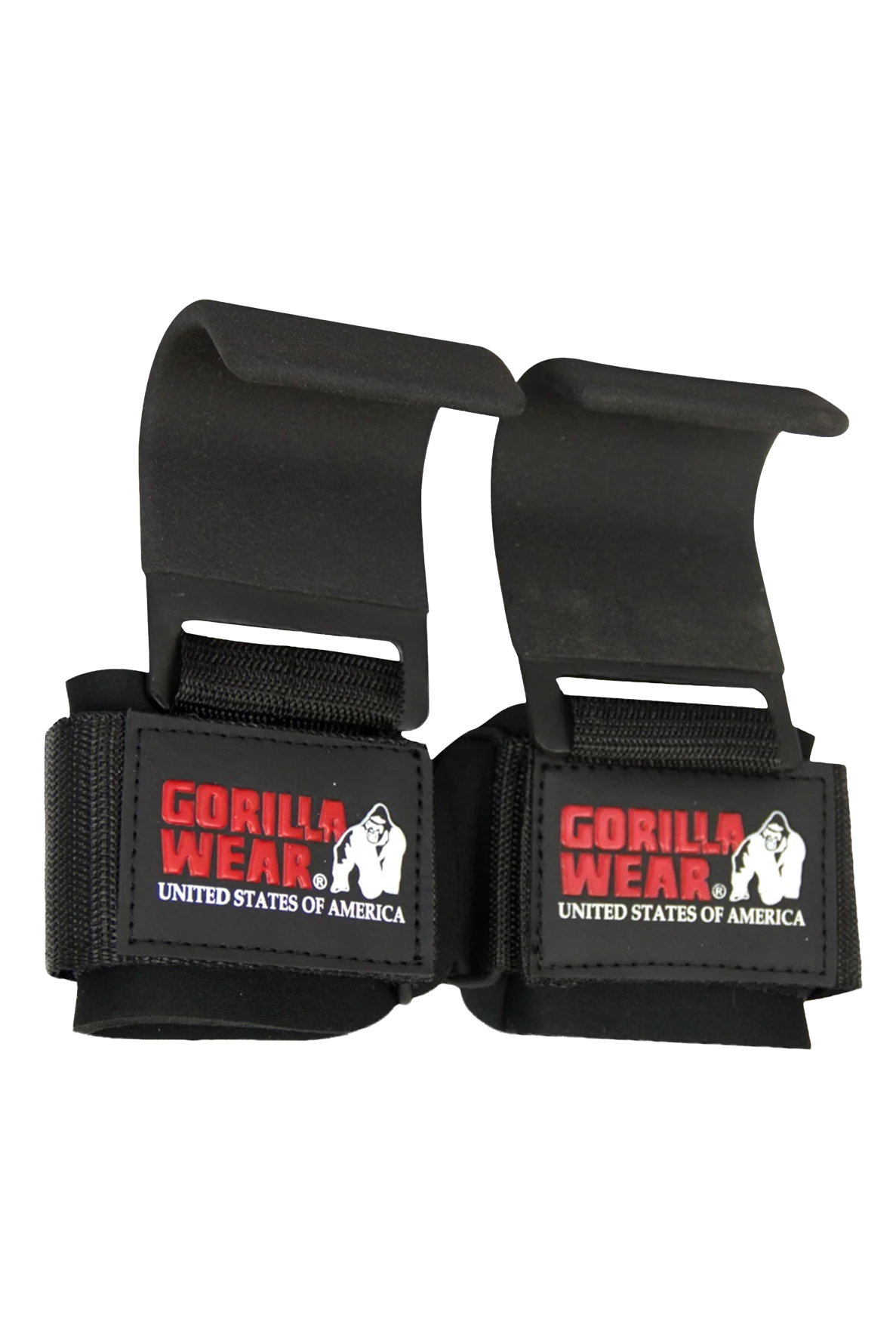 Weight Lifting Hooks - Black - Gorilla Wear original