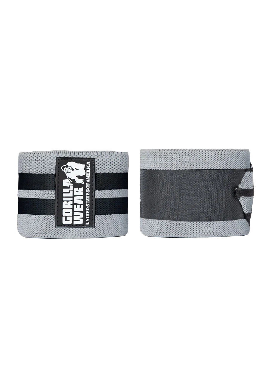Knee Wraps 250CM - Gray/Black - Gorilla Wear original
