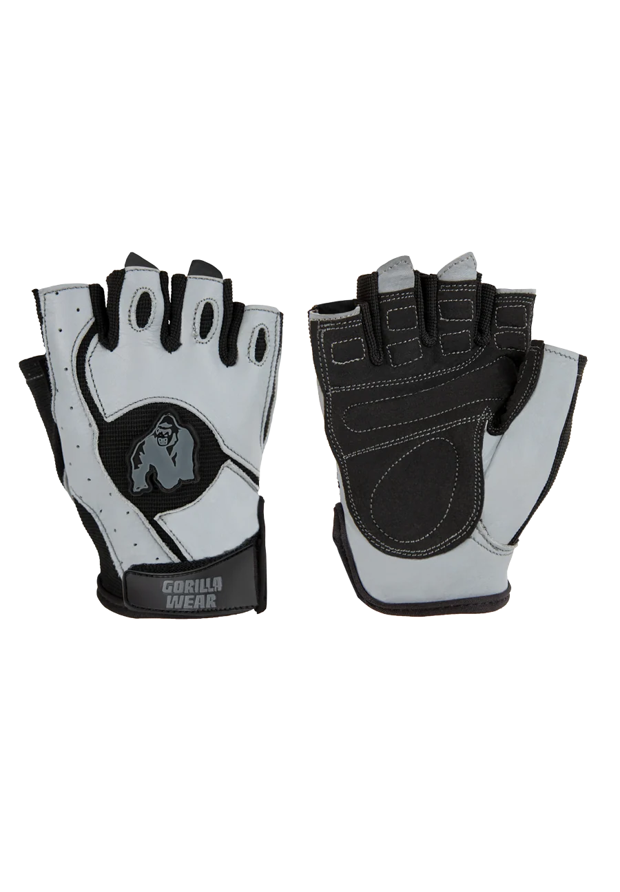 Mitchell Training Gloves - Black/Gray – photo officielle Gorilla Wear
