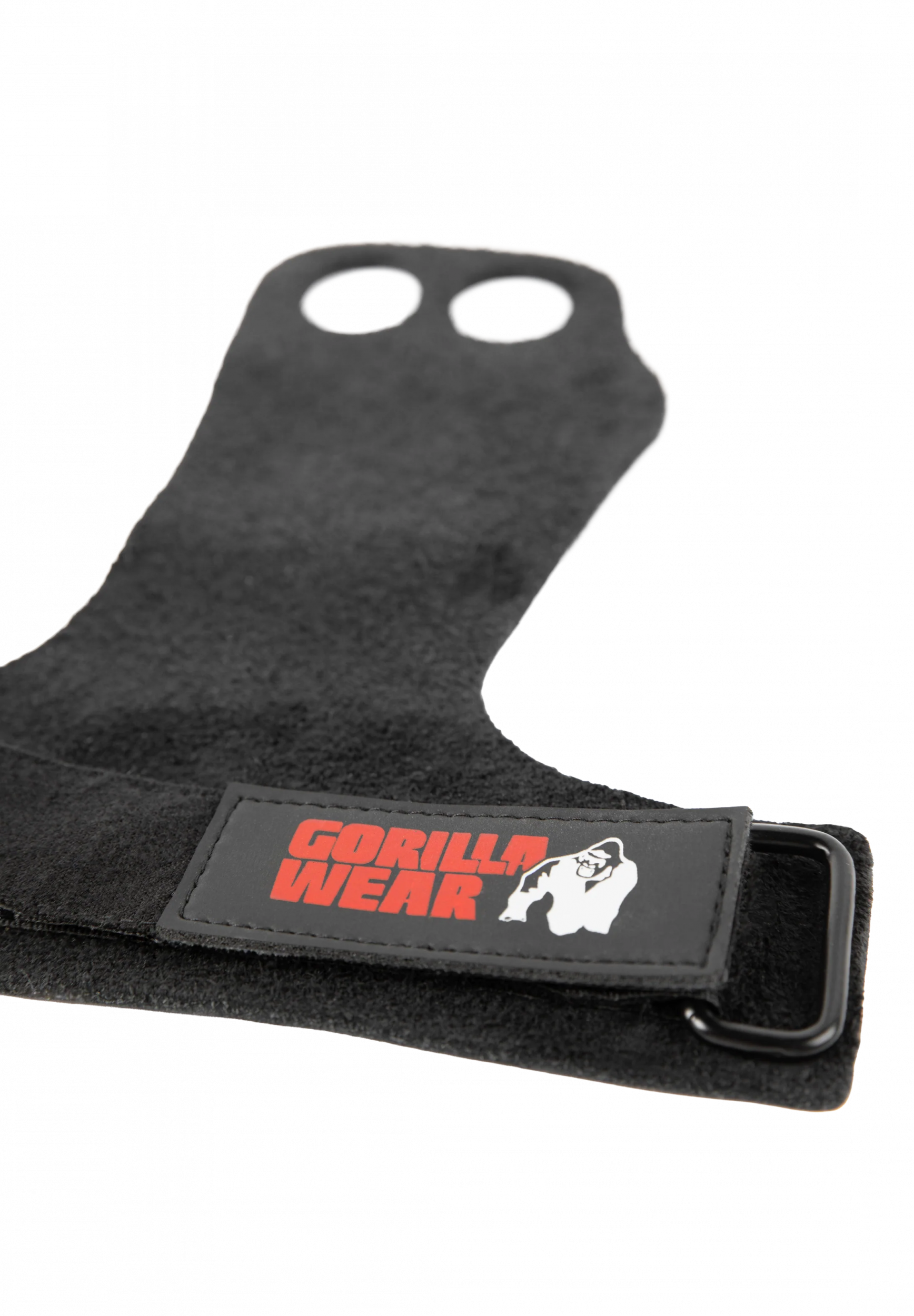 2-Hole Leather Lifting Grips - Black – vue additionnelle fabricant