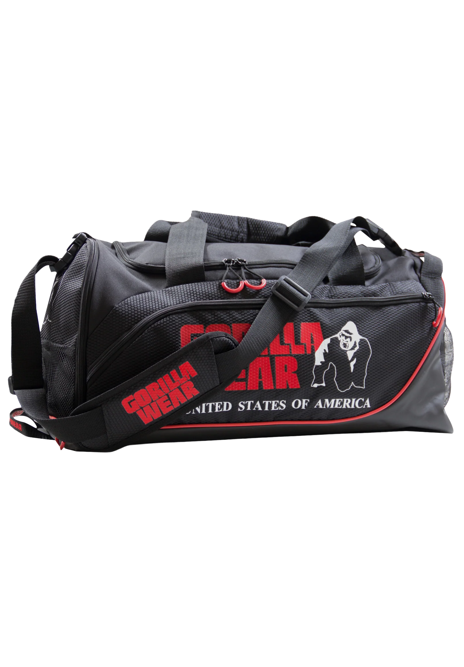 Jerome Gym Bag - Black/Red, vue originale