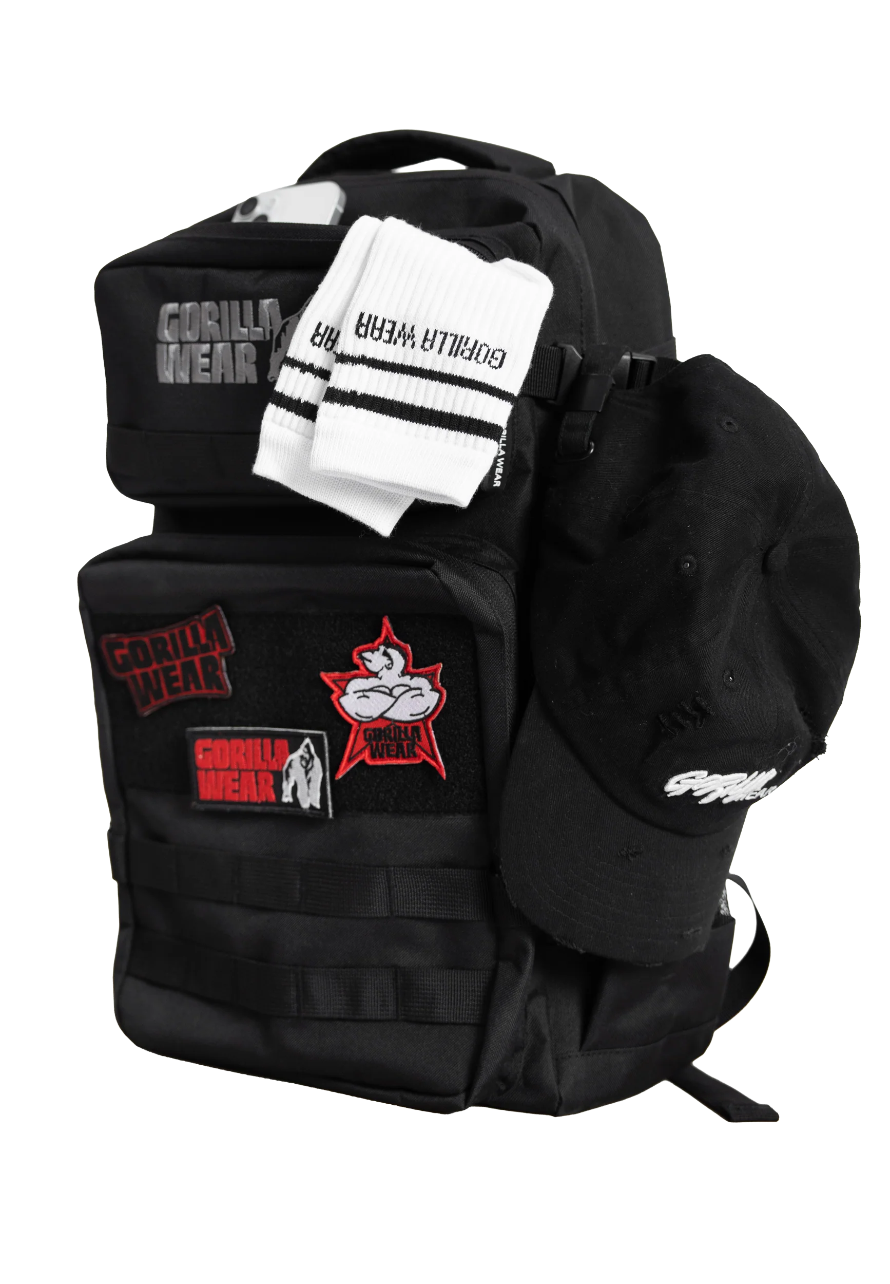 Cardiff Backpack - Black, détail original