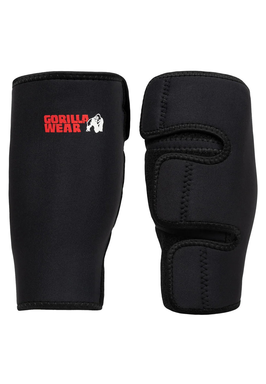 Manchons de mollet Gorilla Wear noirs – photo fabricant 2