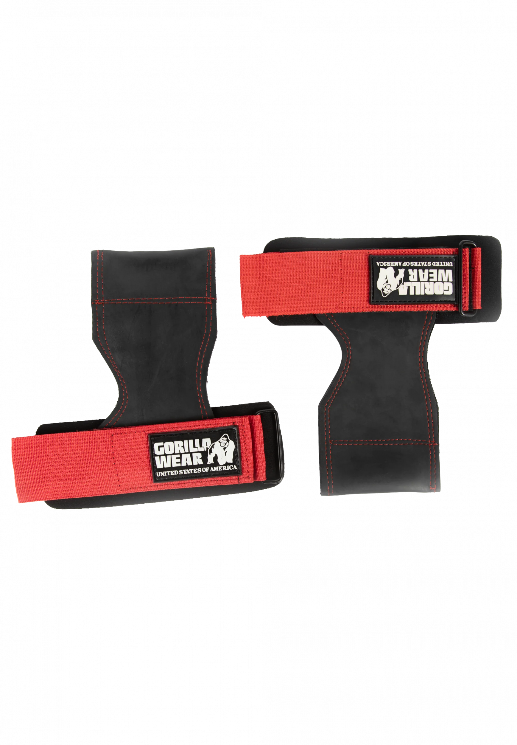 Lifting Grips - Black/Red, photographie Gorilla Wear 1