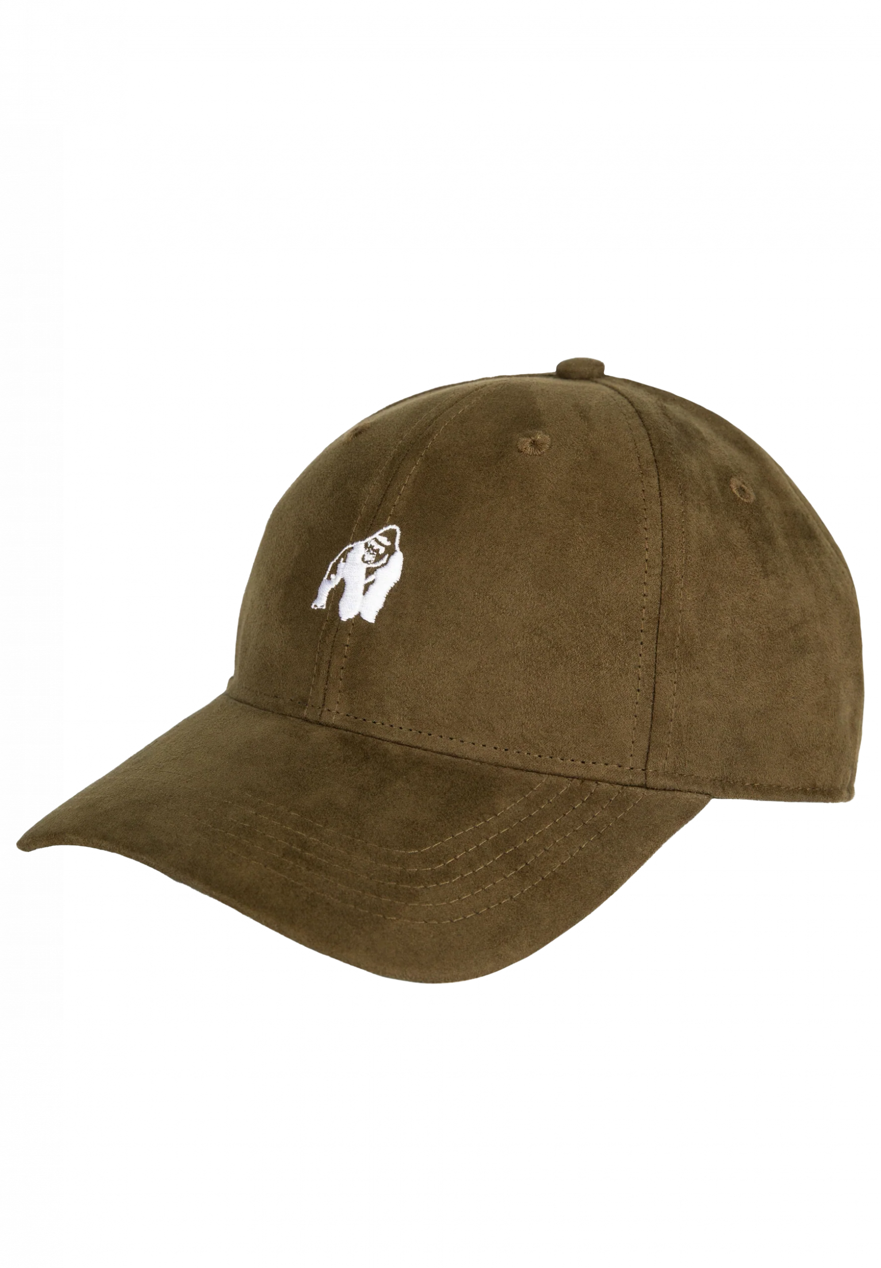 Cody Suede Cap - Army Green, photographie Gorilla Wear 1