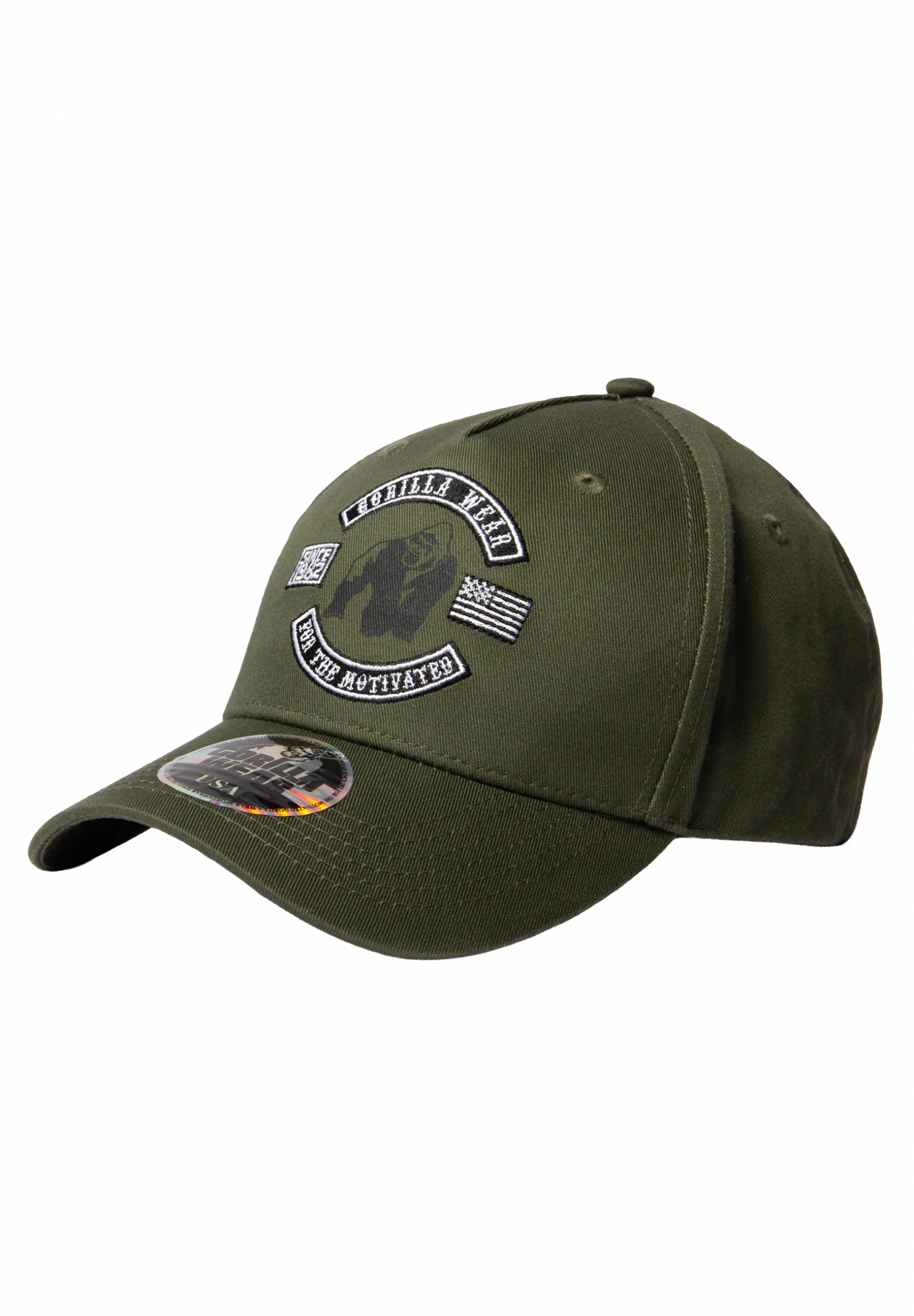 Darlington Cap - Army Green, photographie Gorilla Wear 1