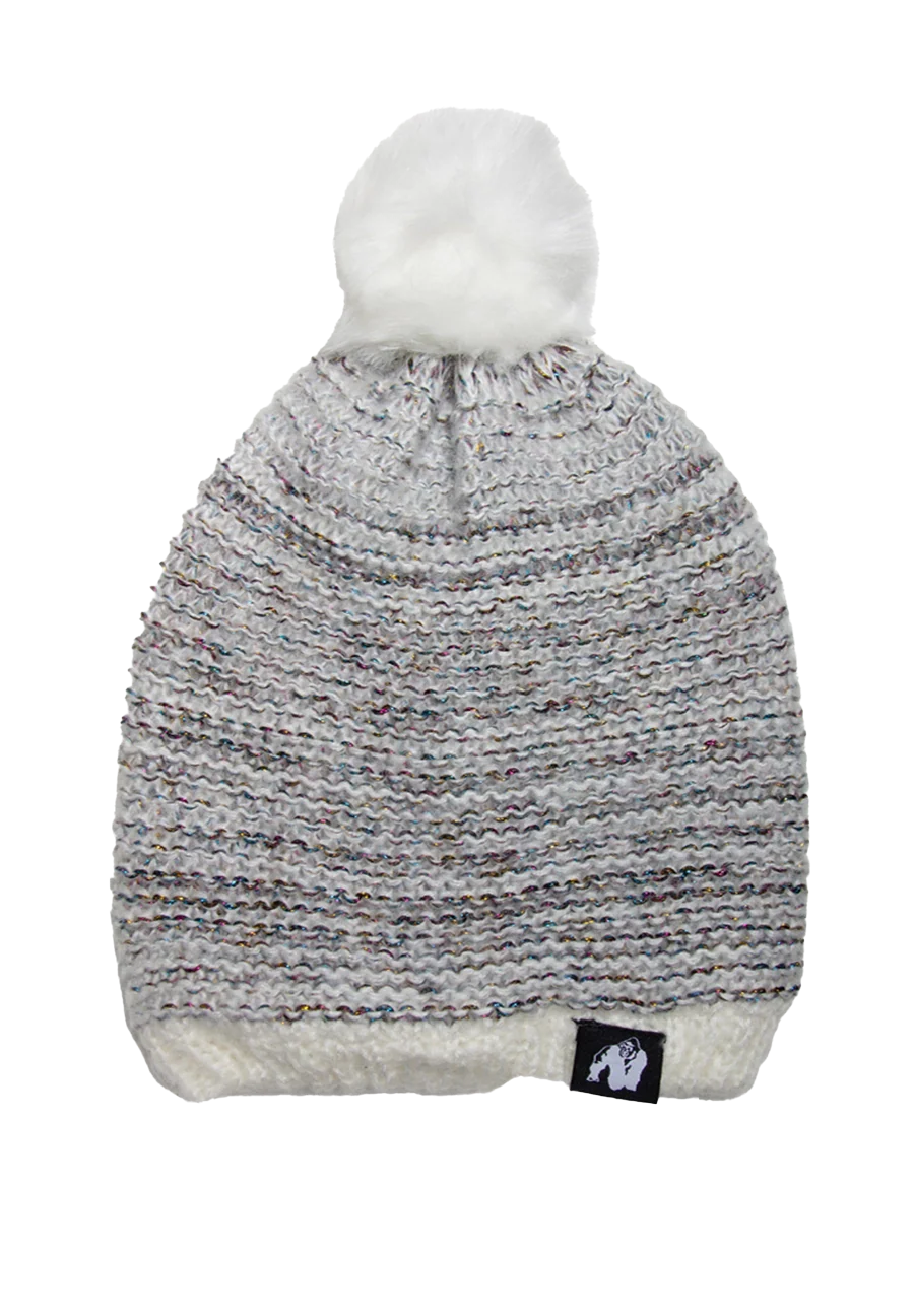 Bellevue Beanie - White/Gray – photo Gorilla Wear 1