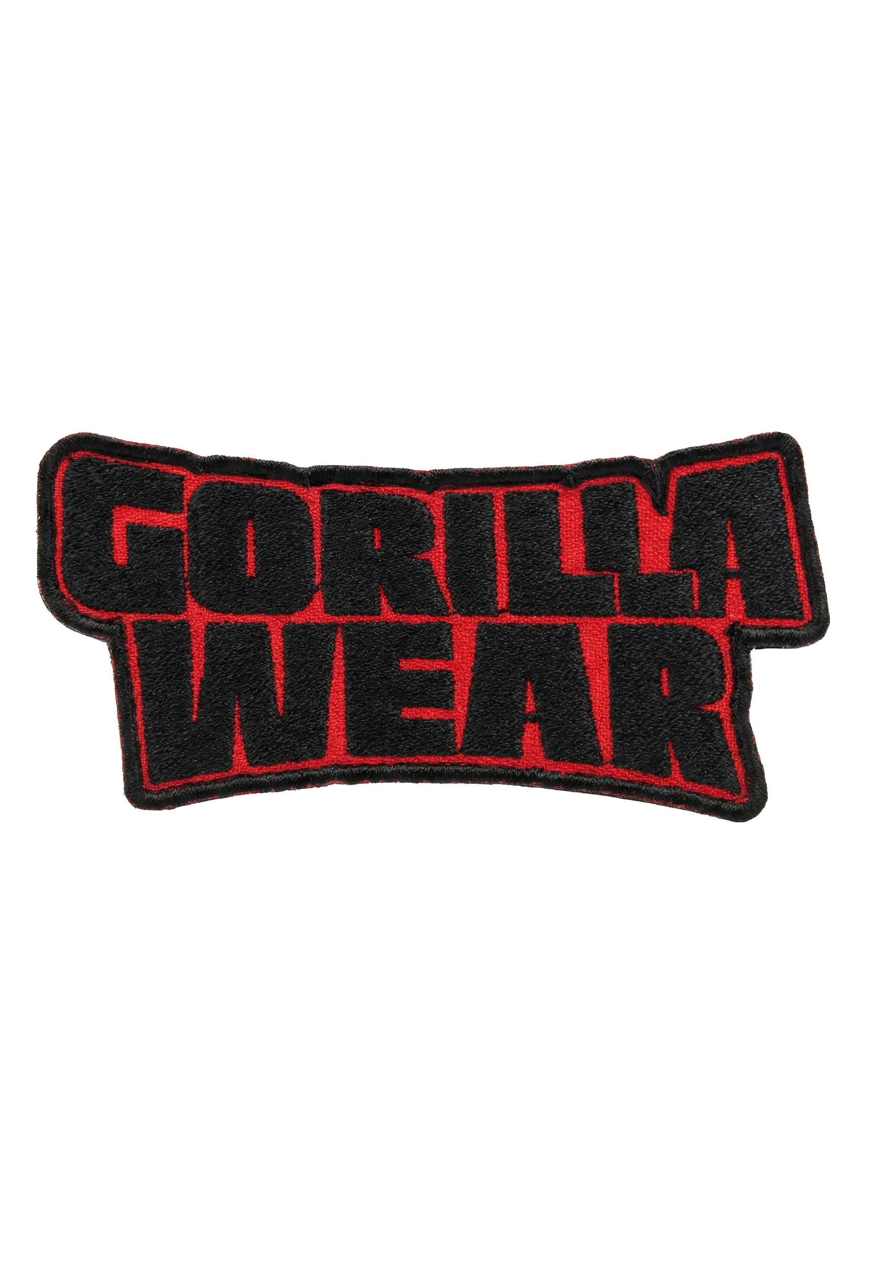 Écusson Gorilla Wear Unleashed noir et rouge, photo dorigine numéro 1
