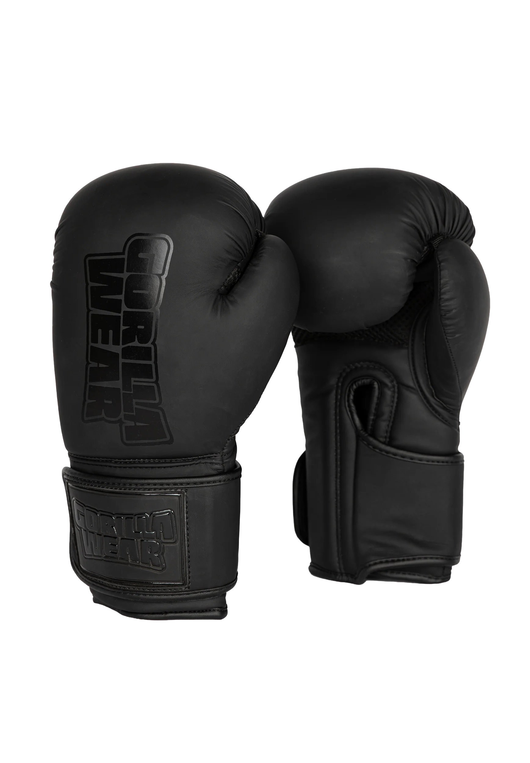 Gants de boxe Gorilla Wear Kodiak noirs – photographie officielle 1