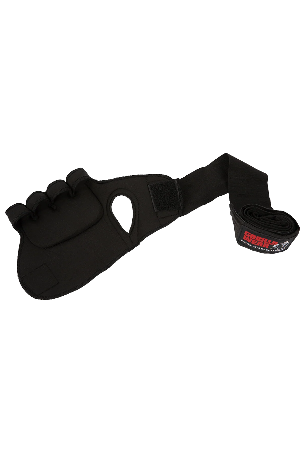 Gel Glove Wraps - Black/White – photo officielle Gorilla Wear 2