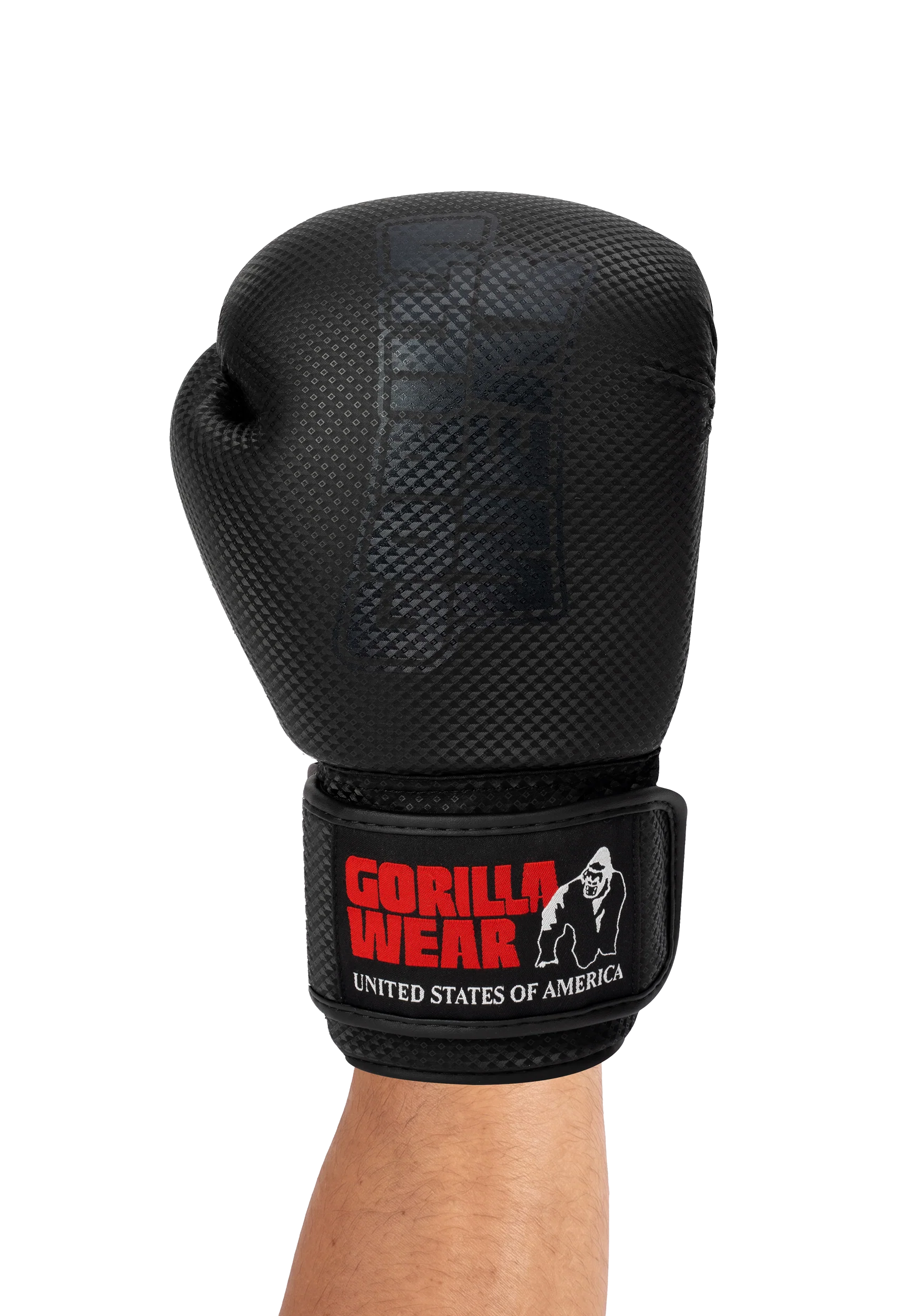 Montello Boxing Gloves - Black – photo officielle Gorilla Wear 2