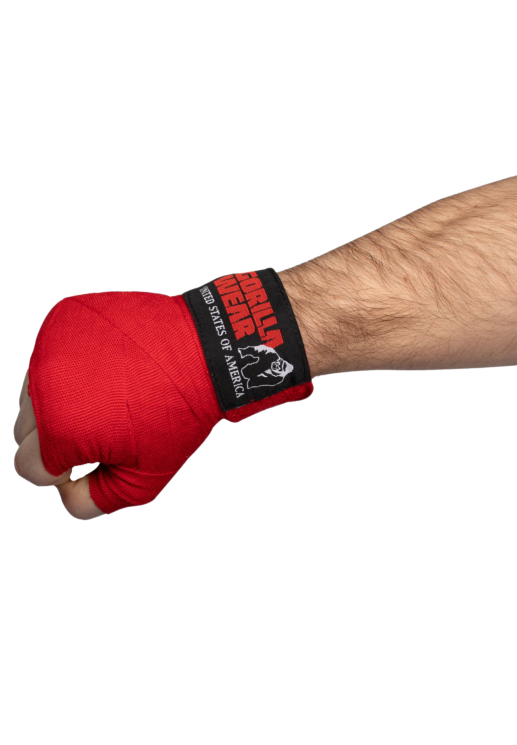 Boxing Hand Wraps - Red – photo originale Gorilla Wear 3