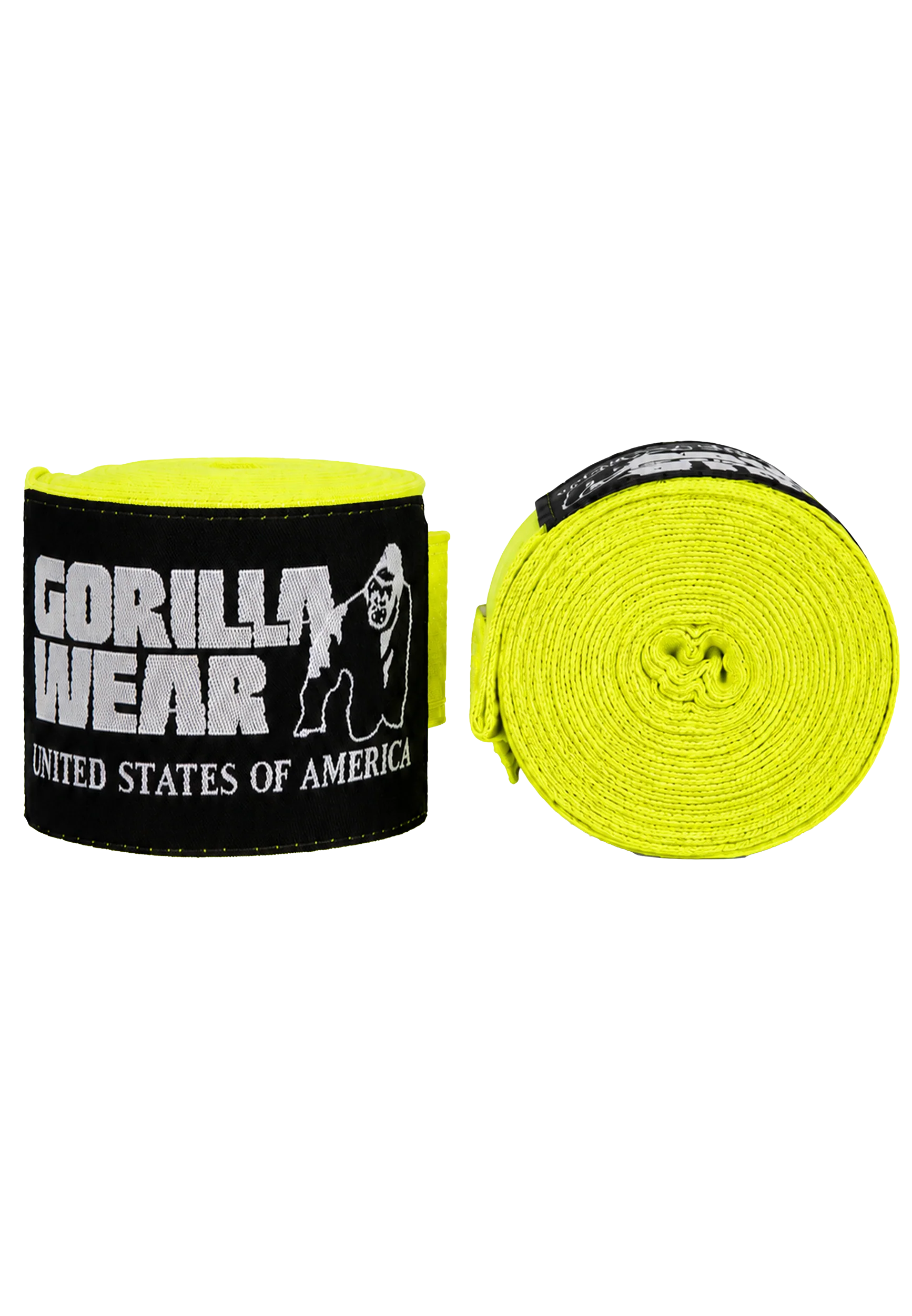Boxing Hand Wraps - Yellow – photo originale Gorilla Wear 1