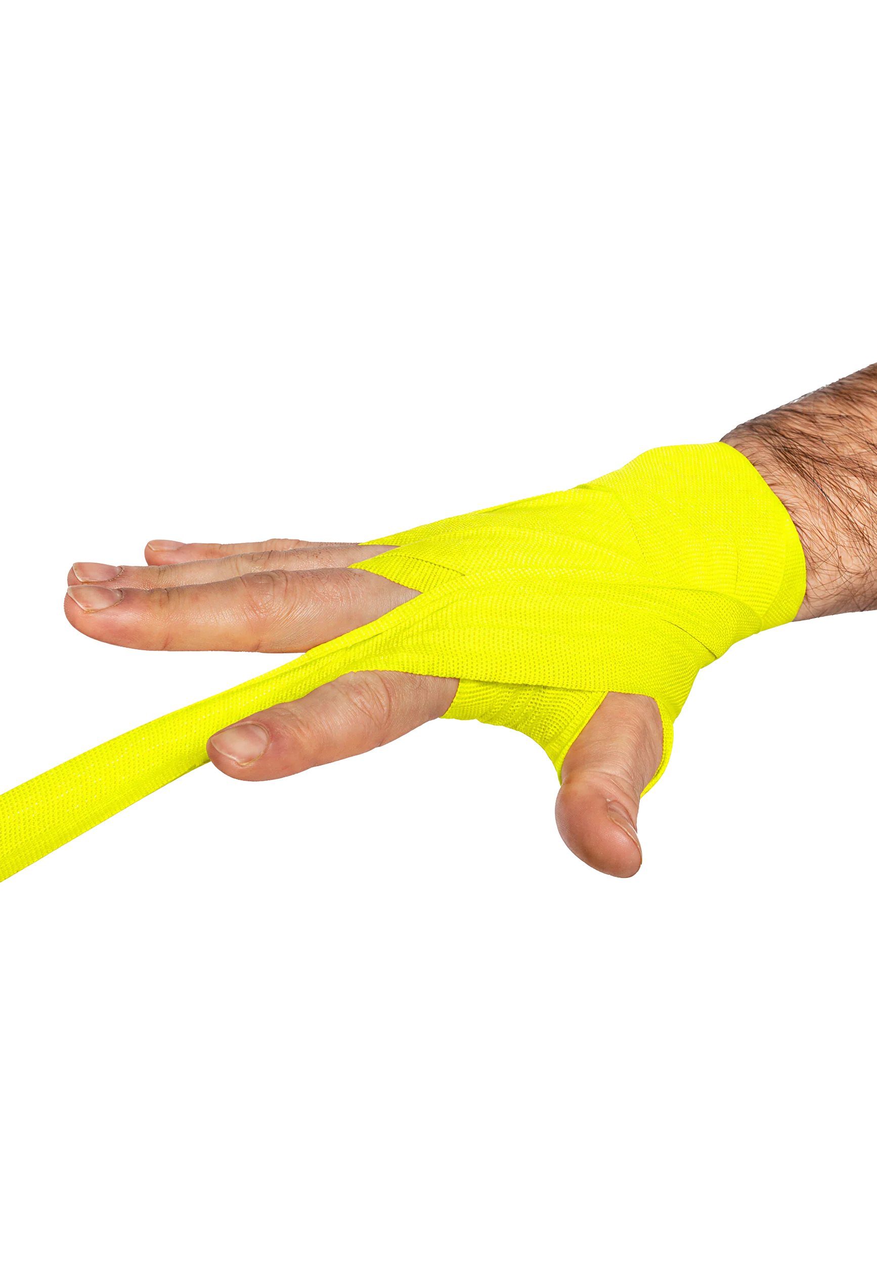 Boxing Hand Wraps - Yellow – photo originale Gorilla Wear 2
