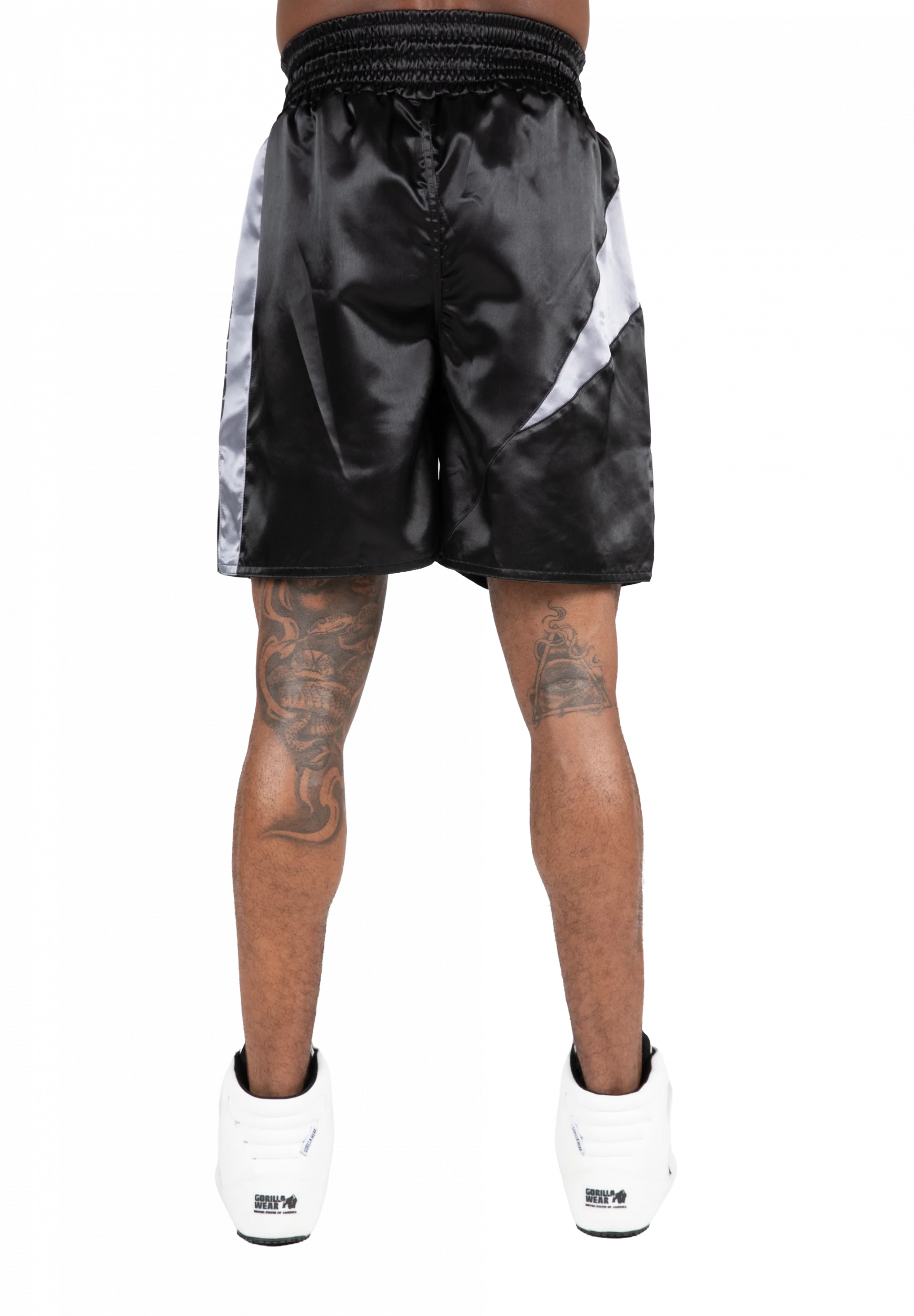Hornell Boxing Shorts - Black/Gray – photo originale Gorilla Wear 2