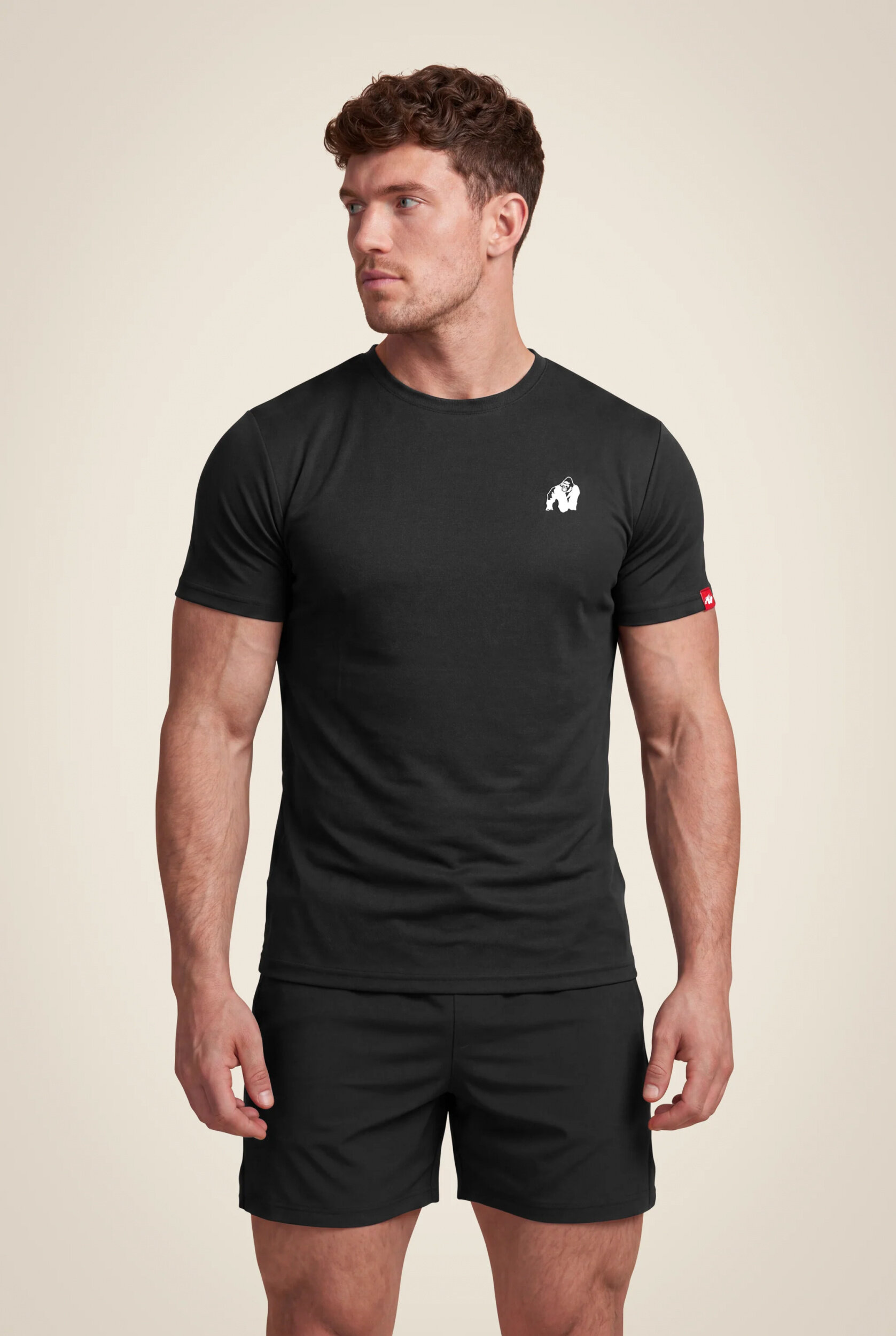 T-shirt Colton noir Gorilla Wear pour homme, vue du produit