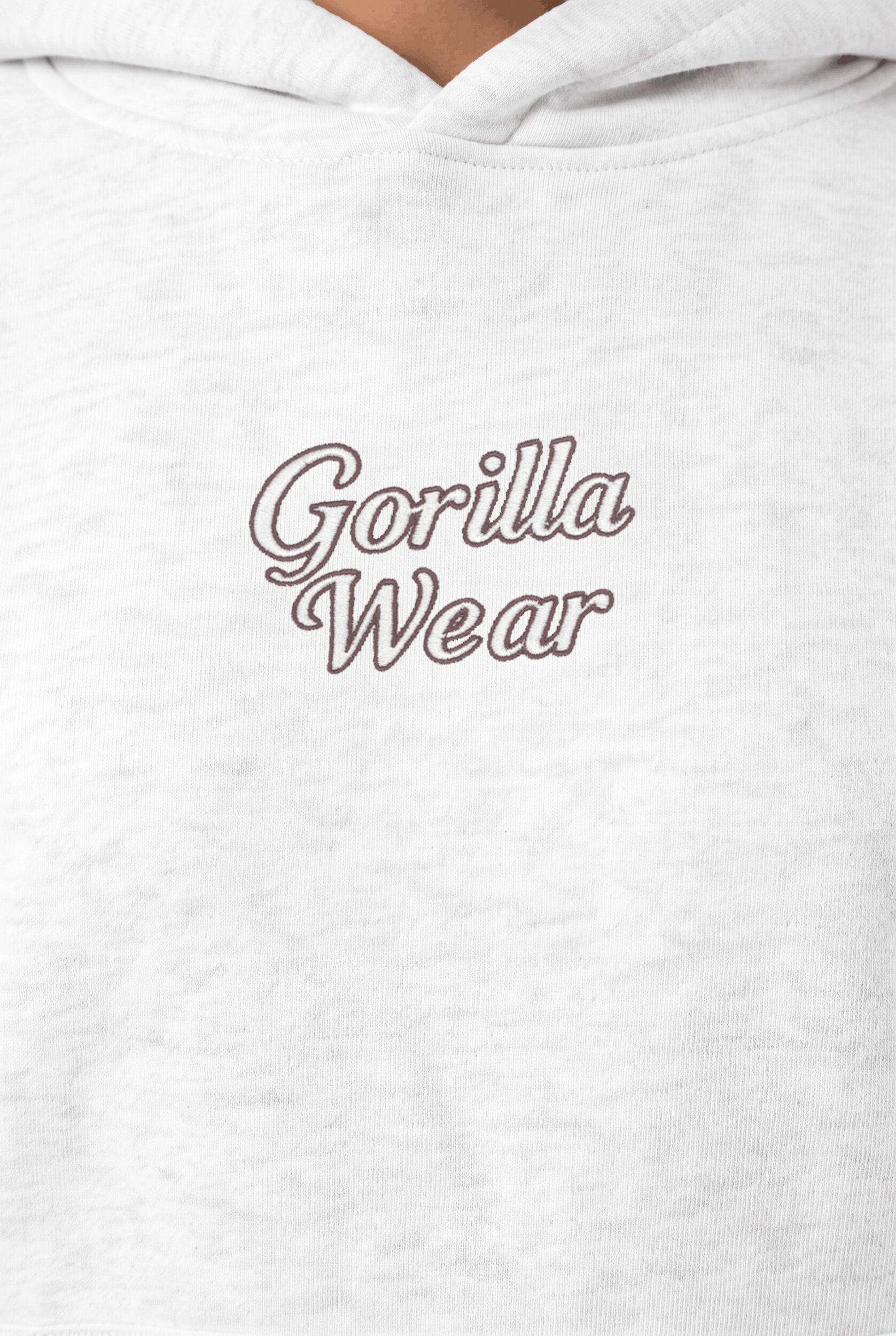 Sweat à capuche Skye Gorilla Wear femme - Gris clair, vue complémentaire 4