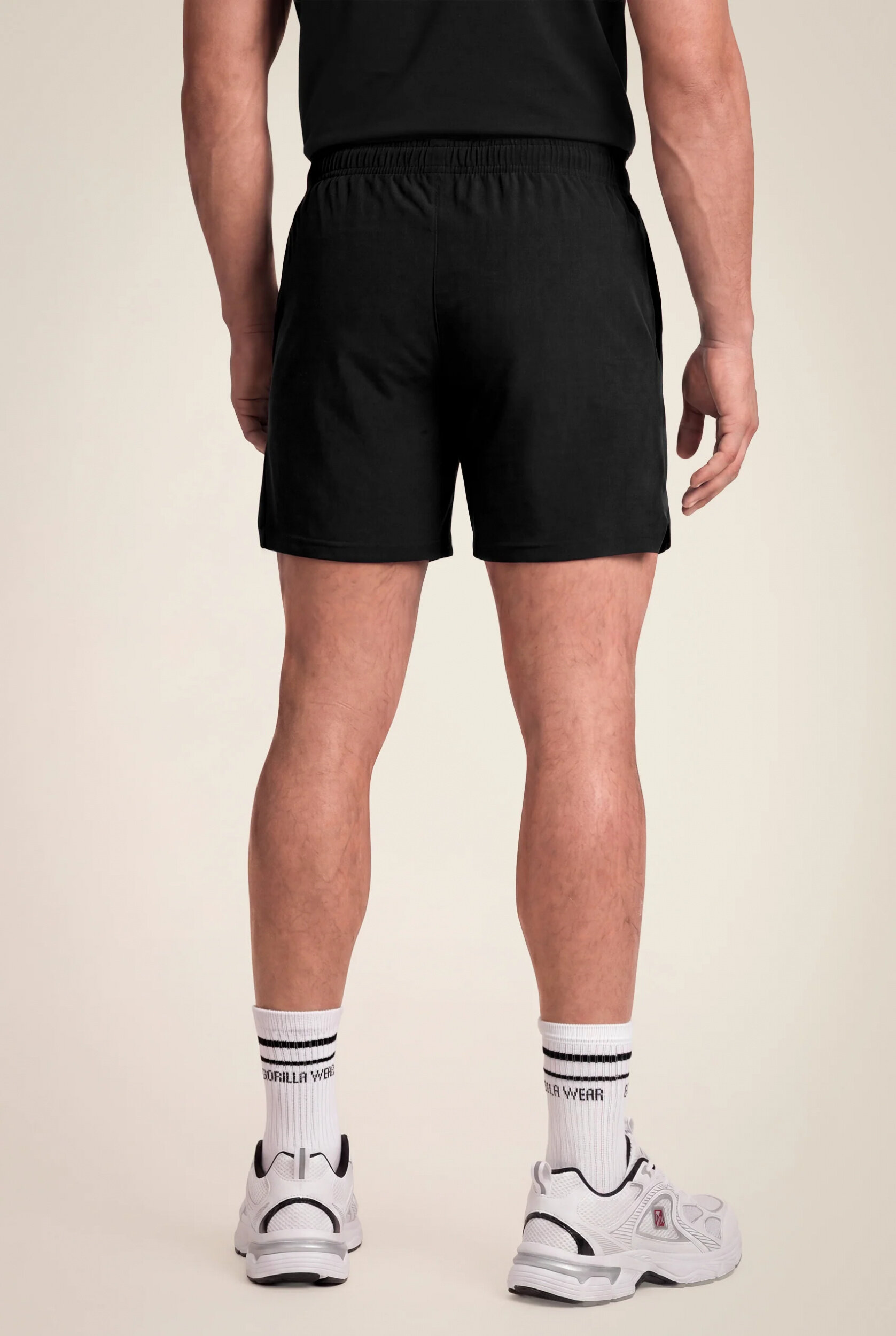 Short de musculation Colton Gorilla Wear homme - Noir, vue complémentaire 1