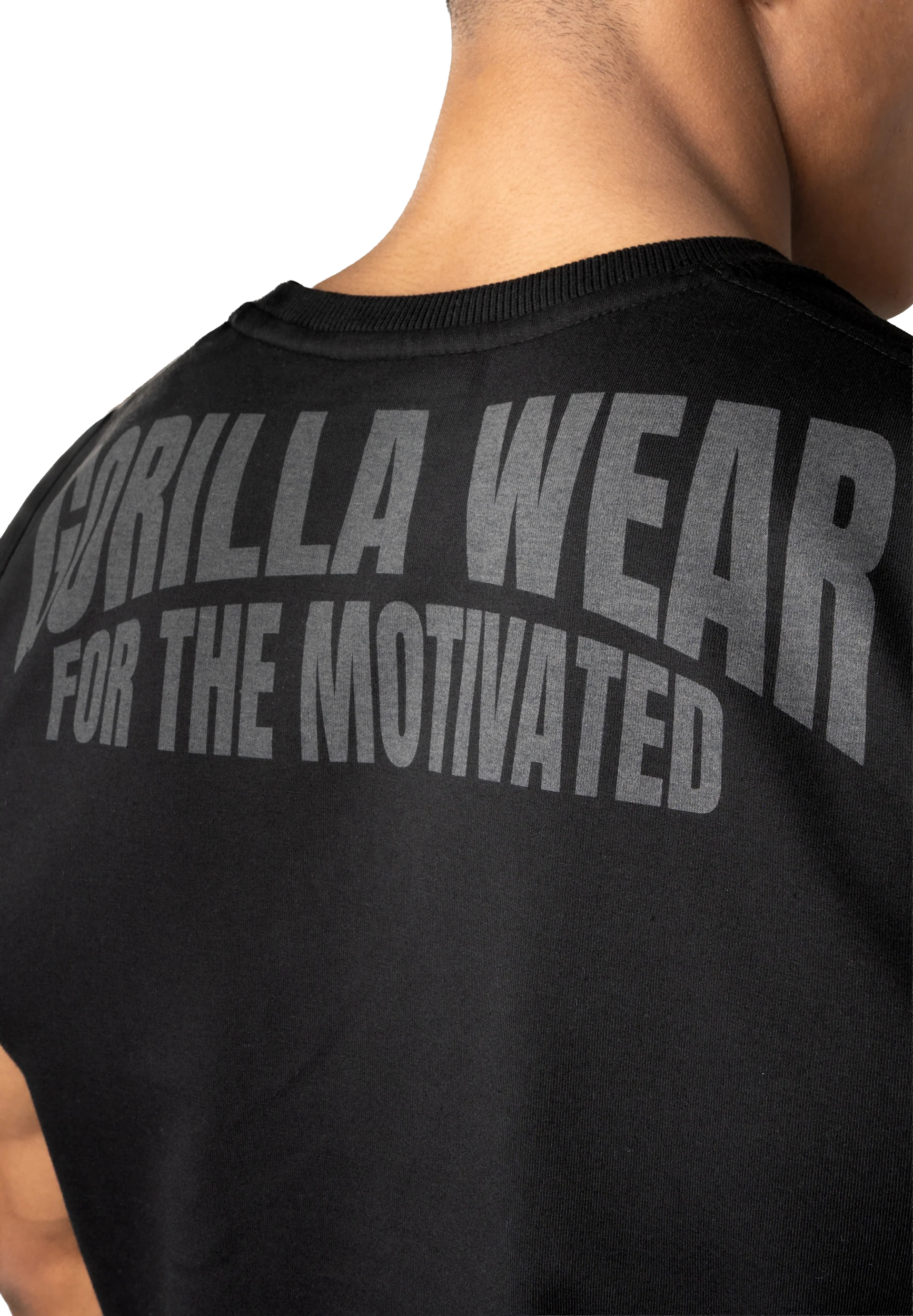 Débardeur Belfort noir Gorilla Wear homme, vue 4