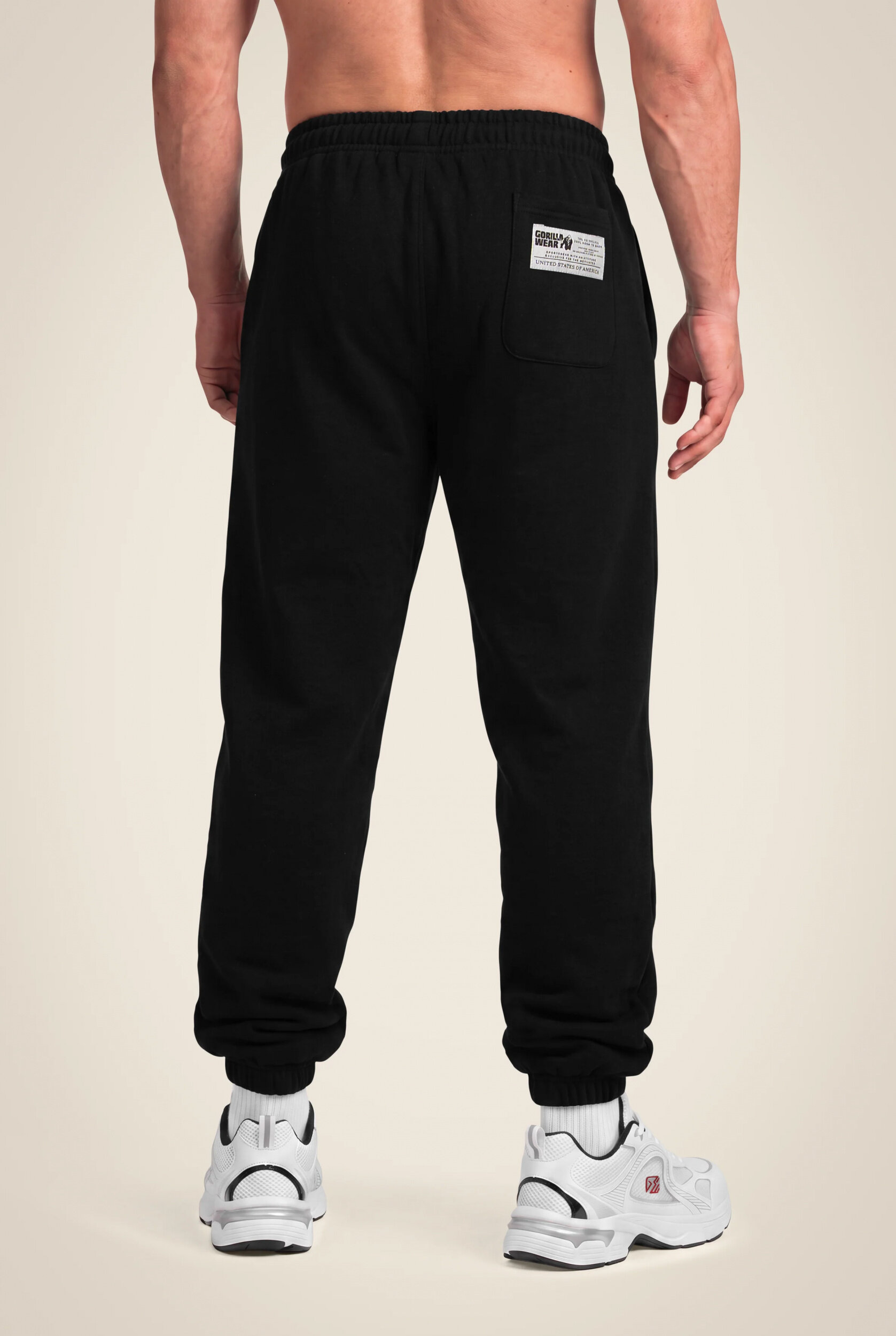 Jogging Classic Oversized noir Gorilla Wear homme, vue 2