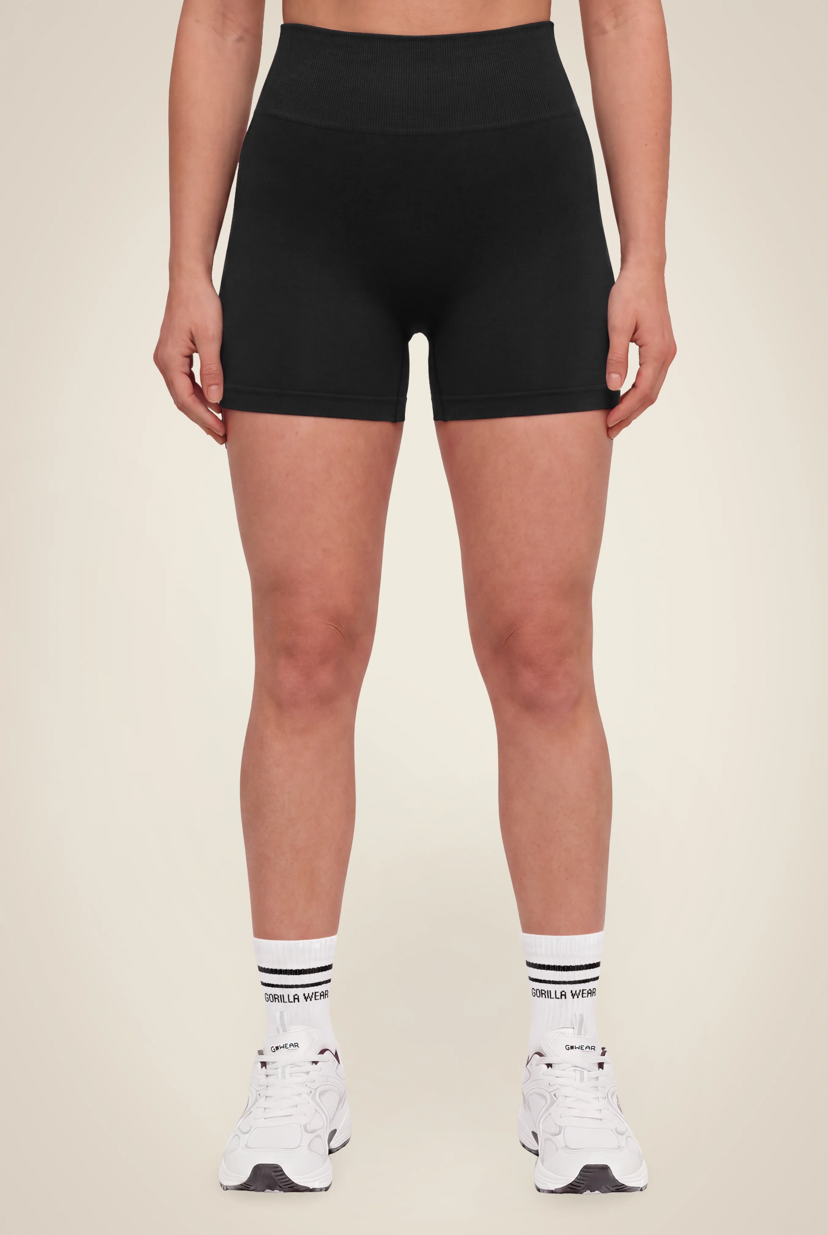 Short Florence Seamless Contour Gorilla Wear femme - Noir, vue 2