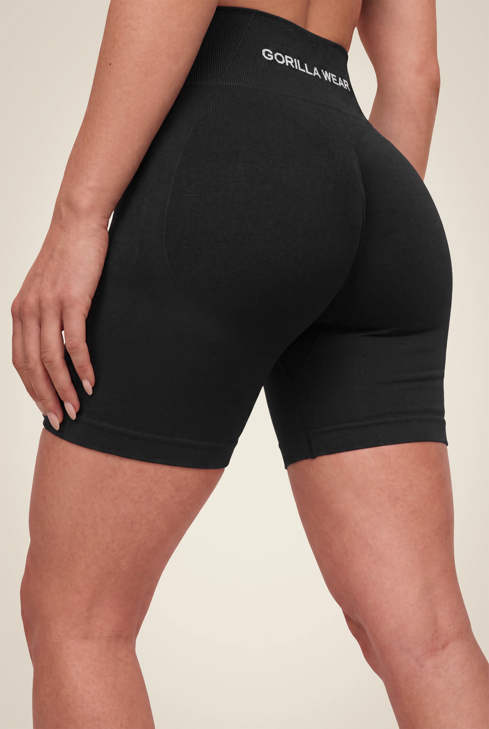 Short Florence Seamless Contour Gorilla Wear femme - Noir, vue 4