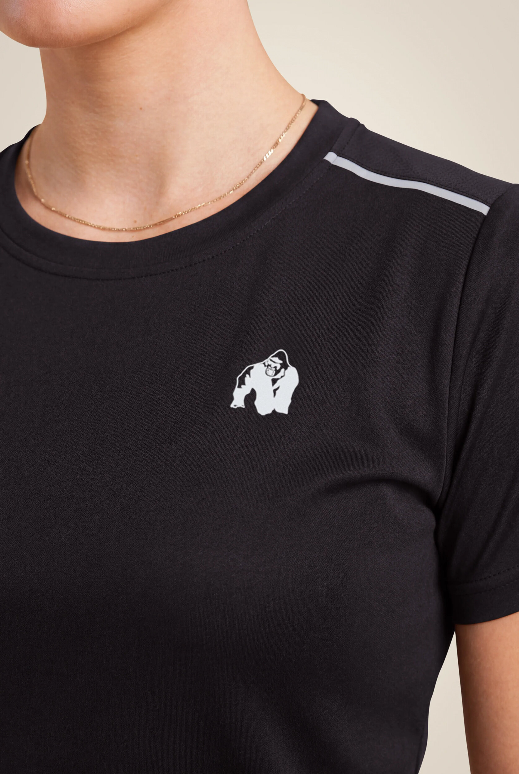T-shirt Mokena Gorilla Wear femme - Noir, photo 4