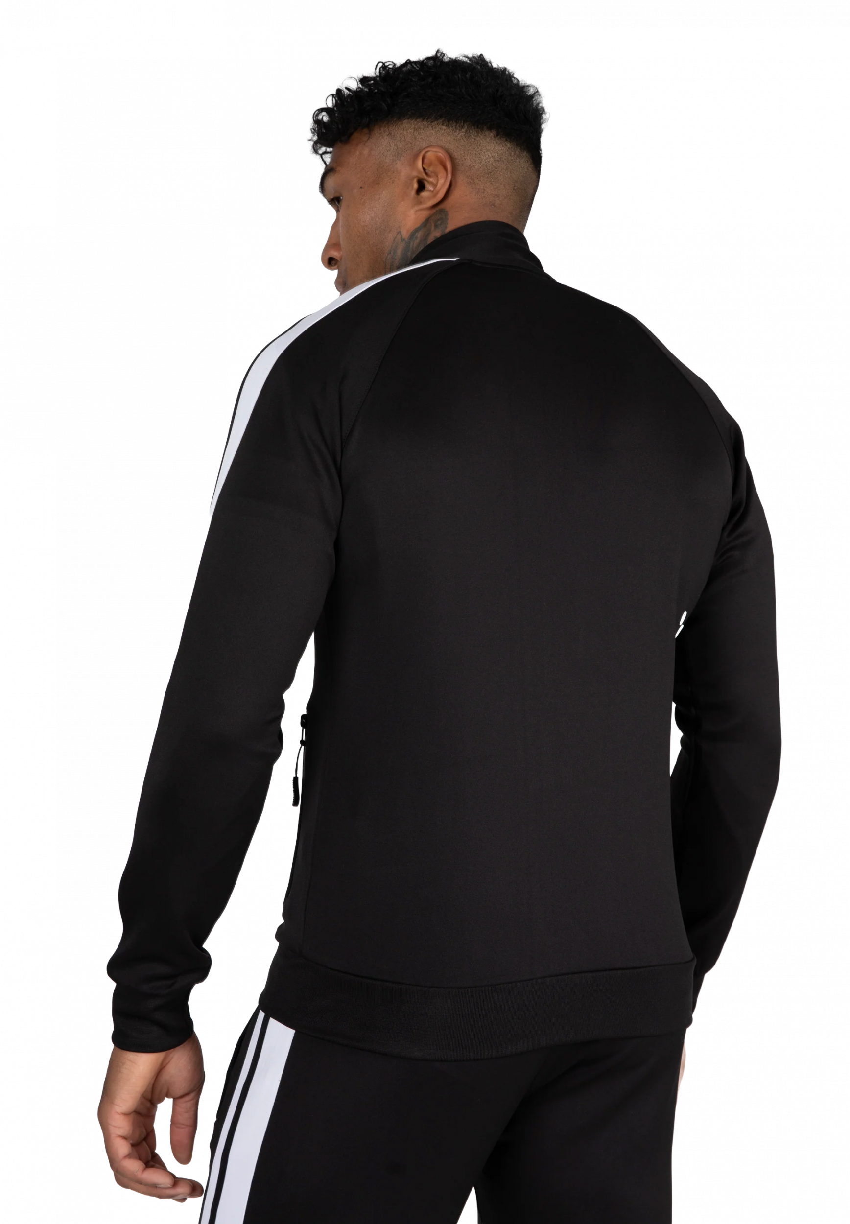 Veste de survêtement Stratford Gorilla Wear homme - Noir, vue officielle 2