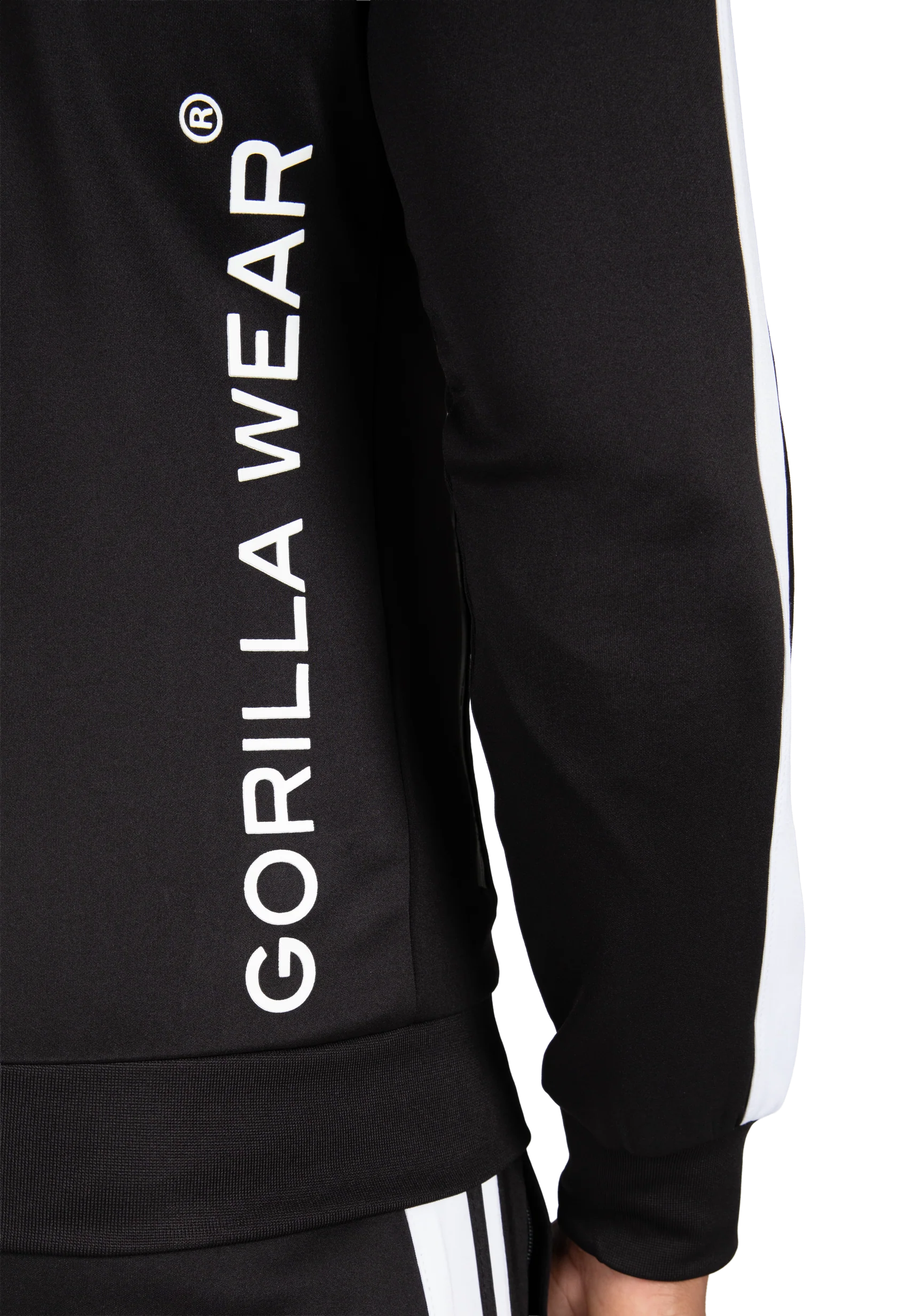 Veste de survêtement Stratford Gorilla Wear homme - Noir, vue officielle 4