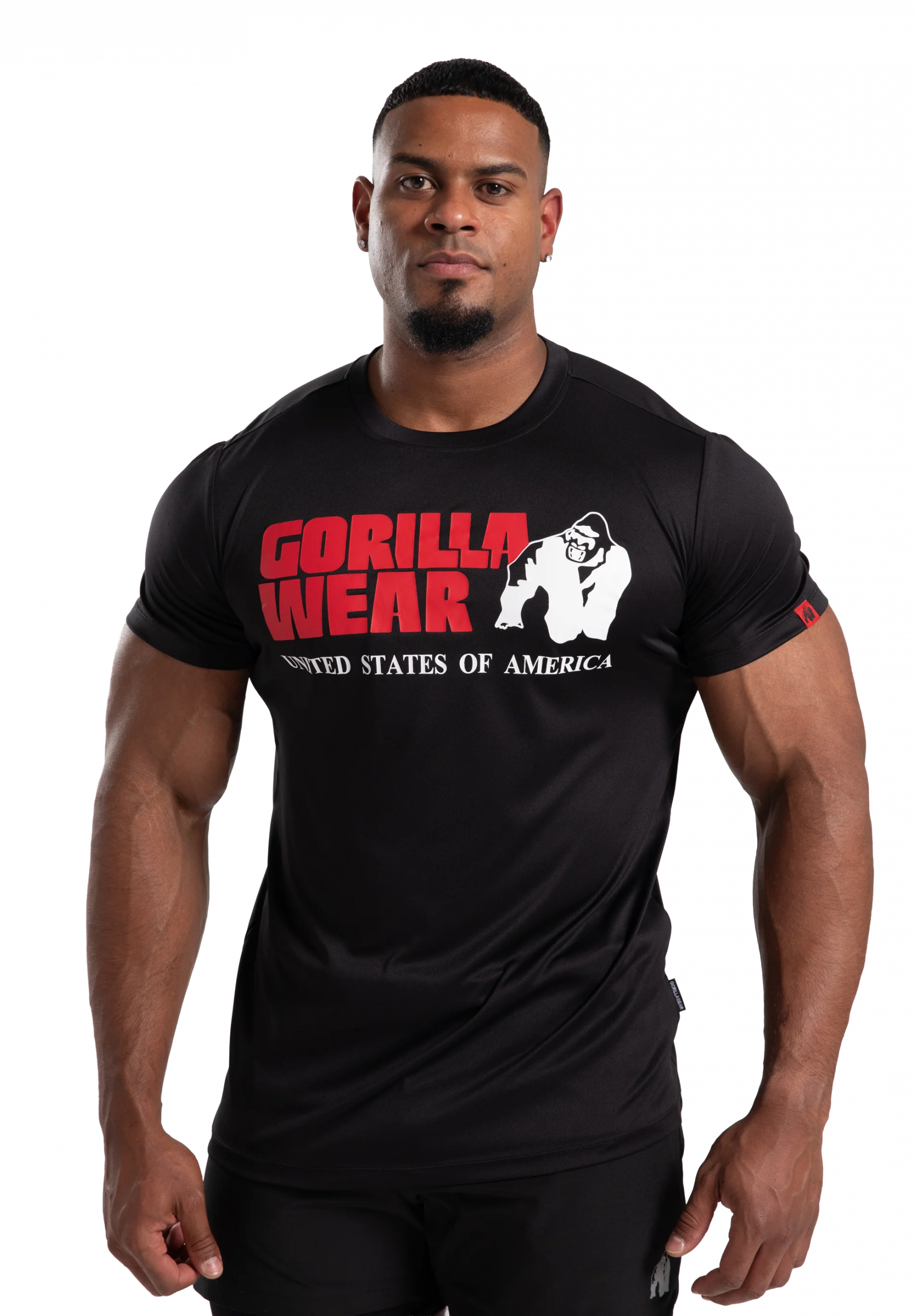 T-shirt Classic Training Gorilla Wear homme - Noir, vue officielle 1