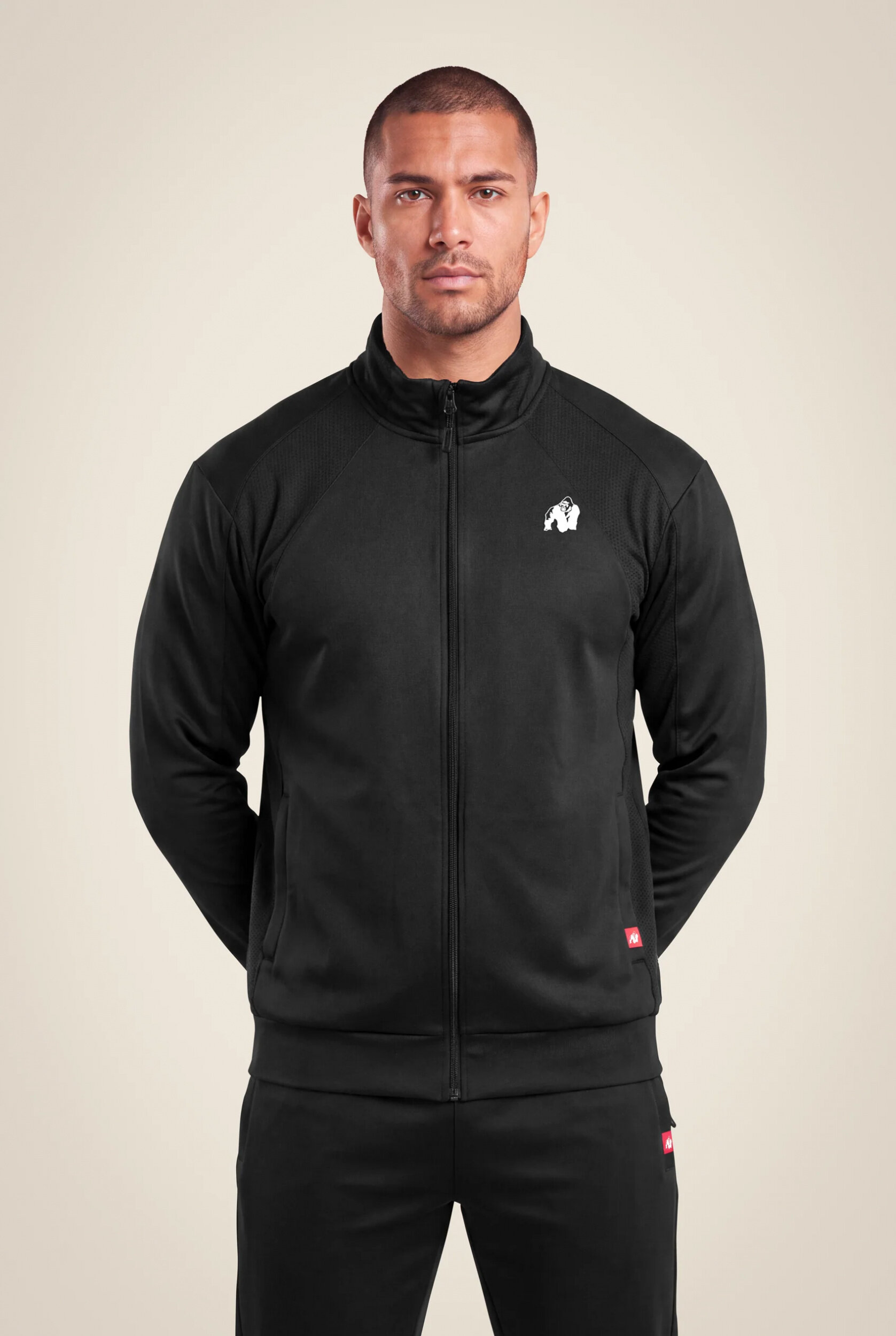 Veste de training Tennessee Gorilla Wear homme - Noir, vue officielle 1