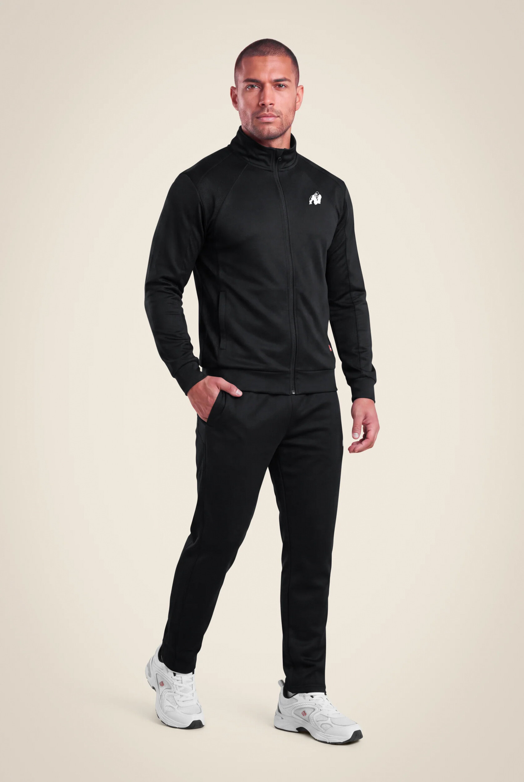 Veste de training Tennessee Gorilla Wear homme - Noir, vue officielle 3