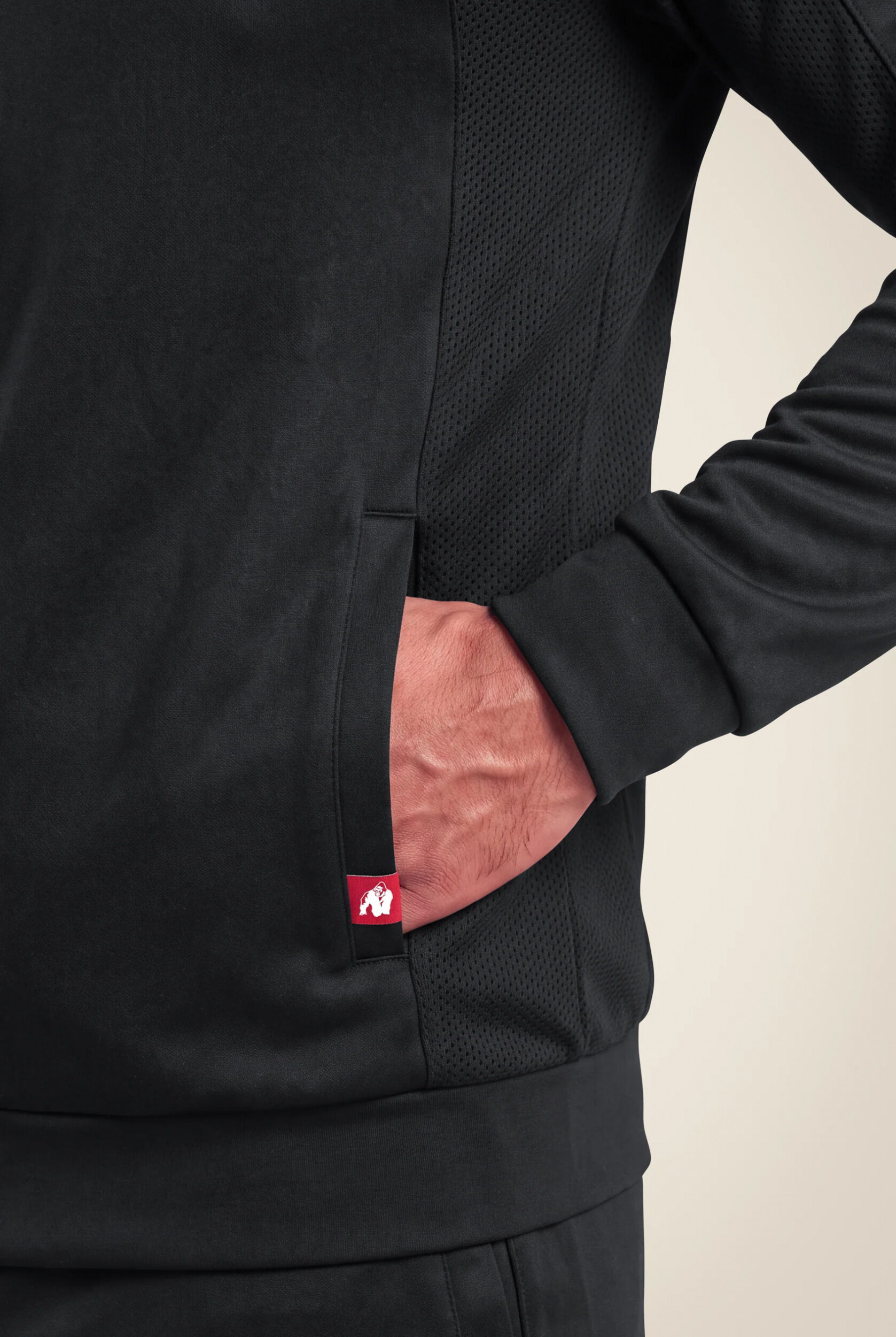 Veste de training Tennessee Gorilla Wear homme - Noir, vue officielle 4