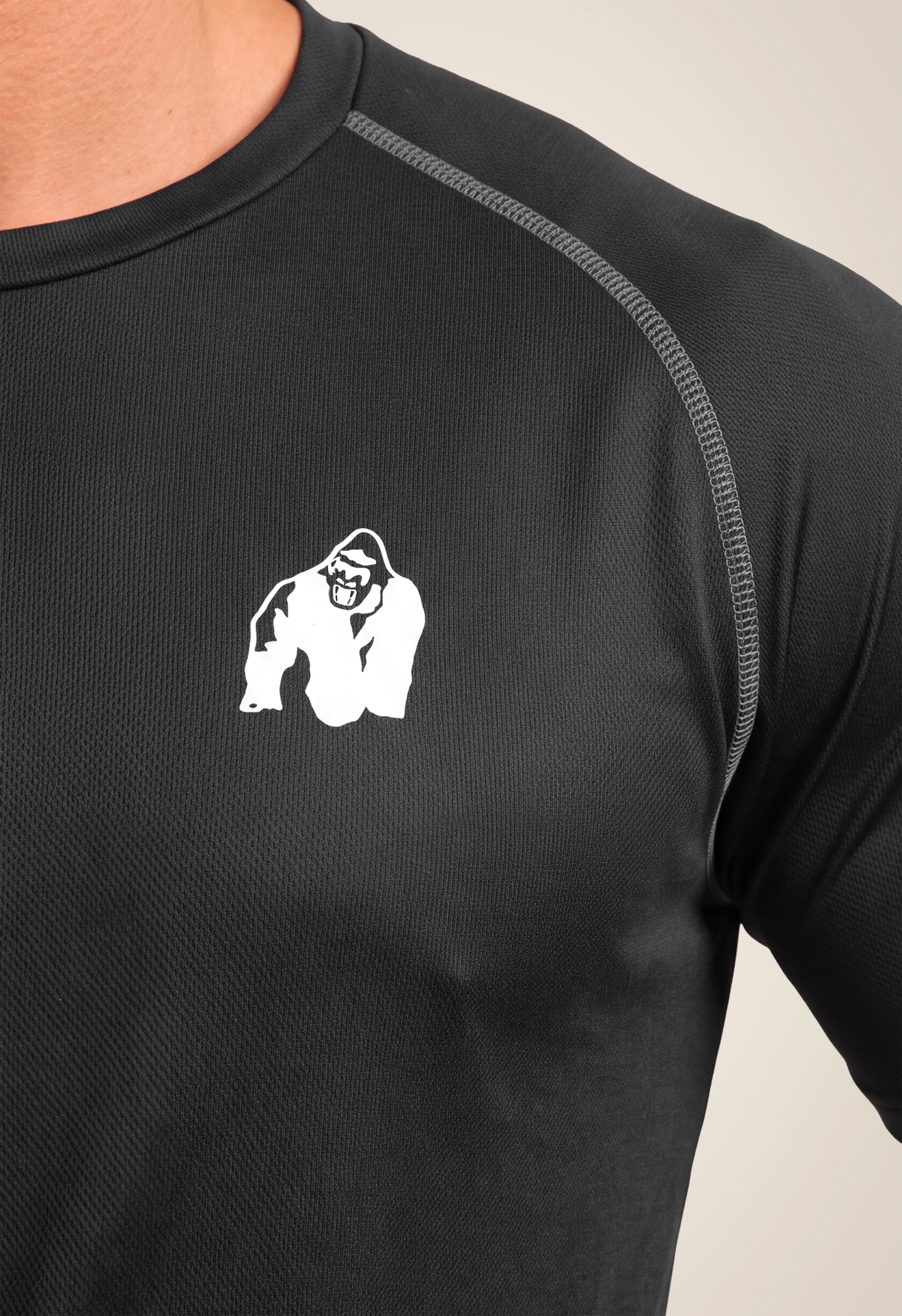 T-shirt Performance Gorilla Wear homme - Noir, vue officielle 4
