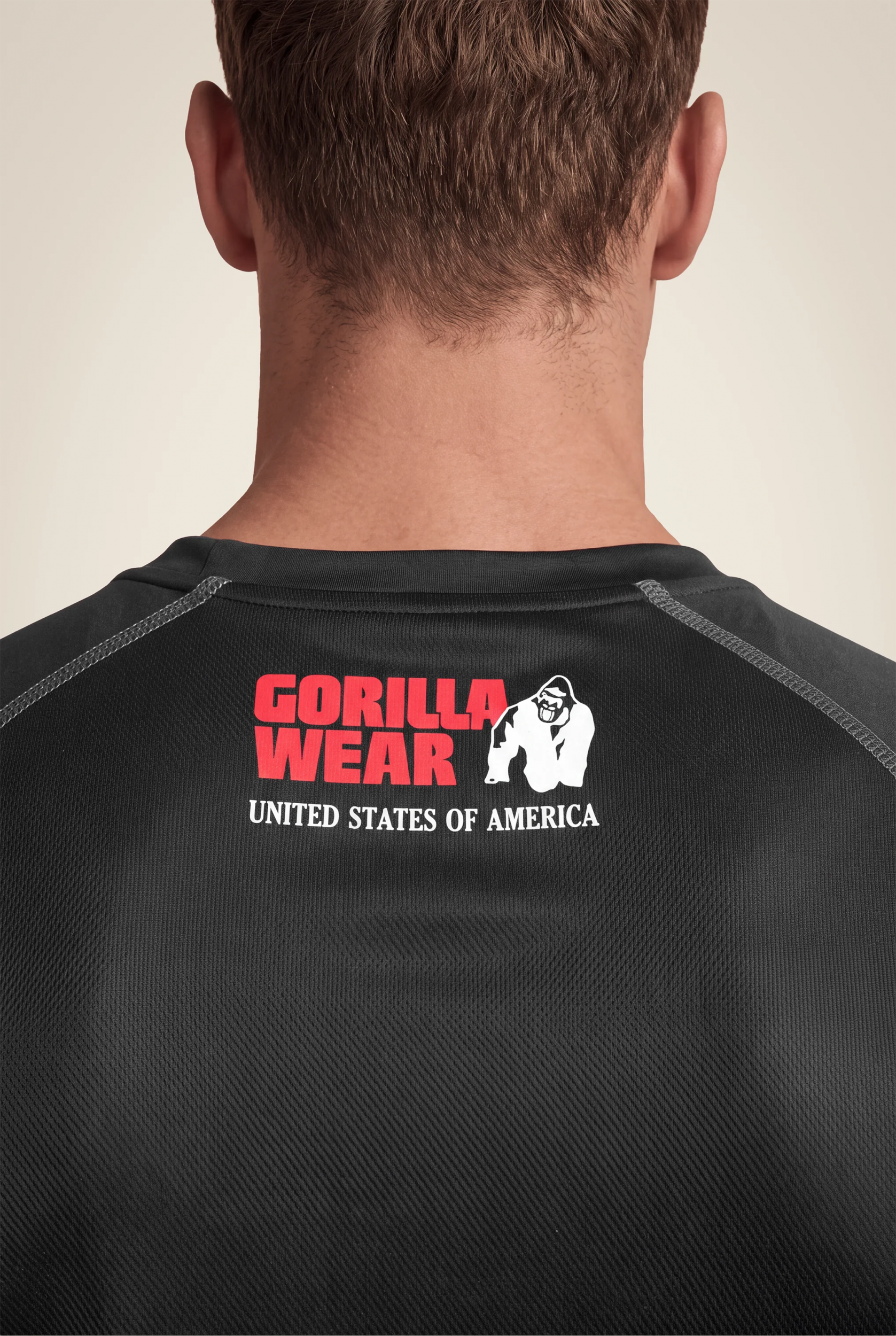 T-shirt Performance Gorilla Wear homme - Noir, vue officielle 5