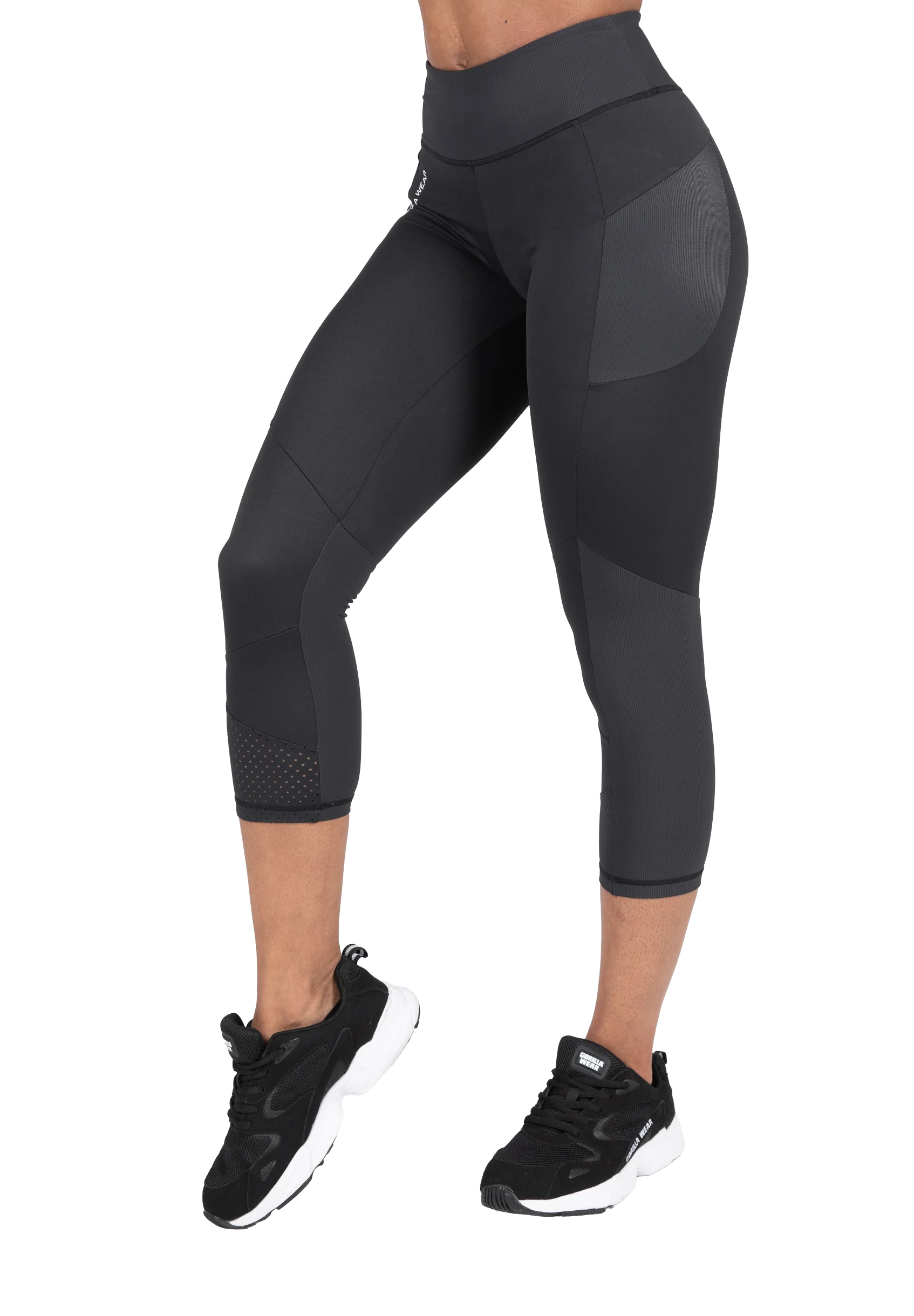 Legging Monroe 7/8 Gorilla Wear femme - Noir, vue officielle 1