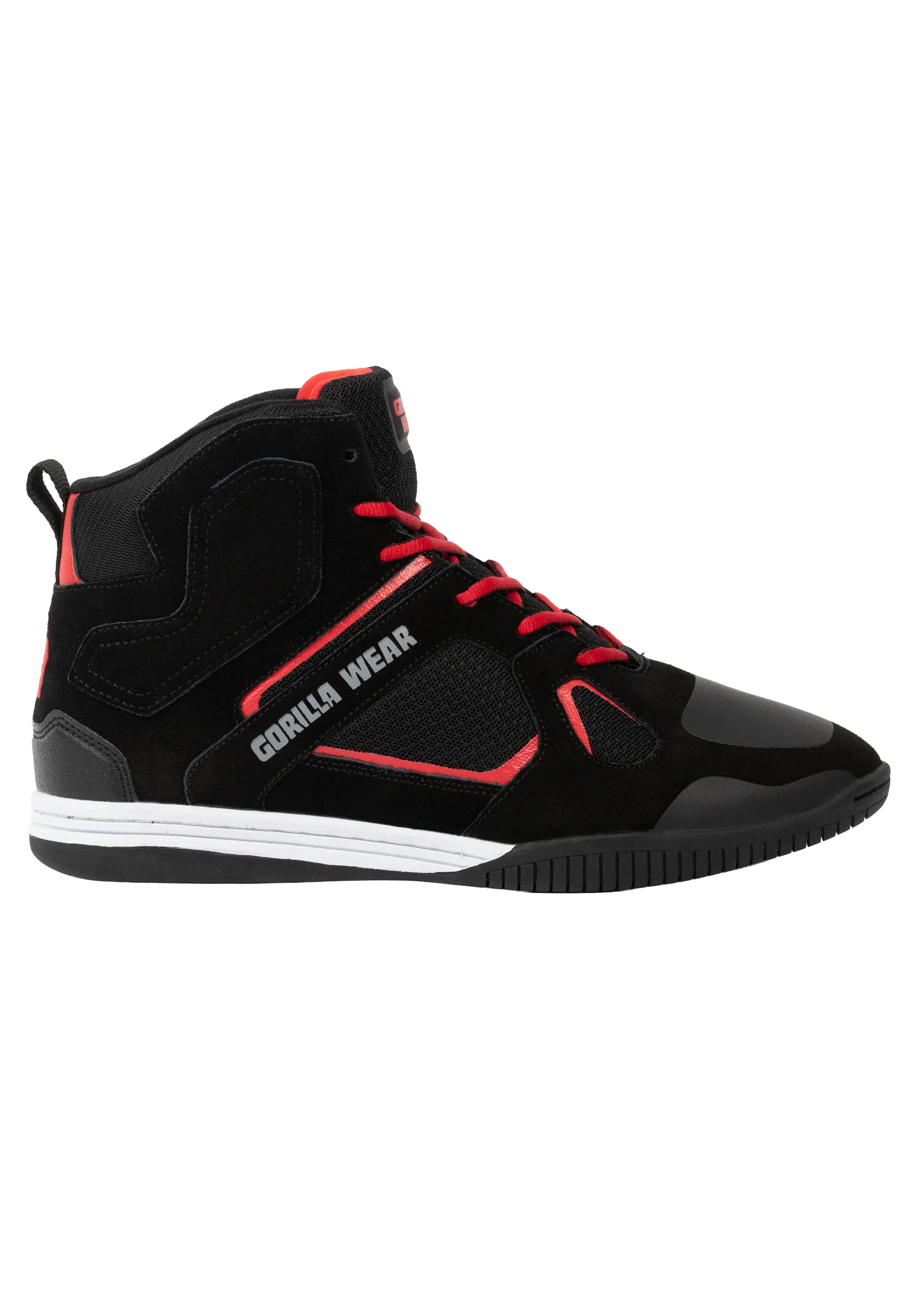Chaussures montantes Troy High Tops Gorilla Wear - Noir/Rouge, vue 1