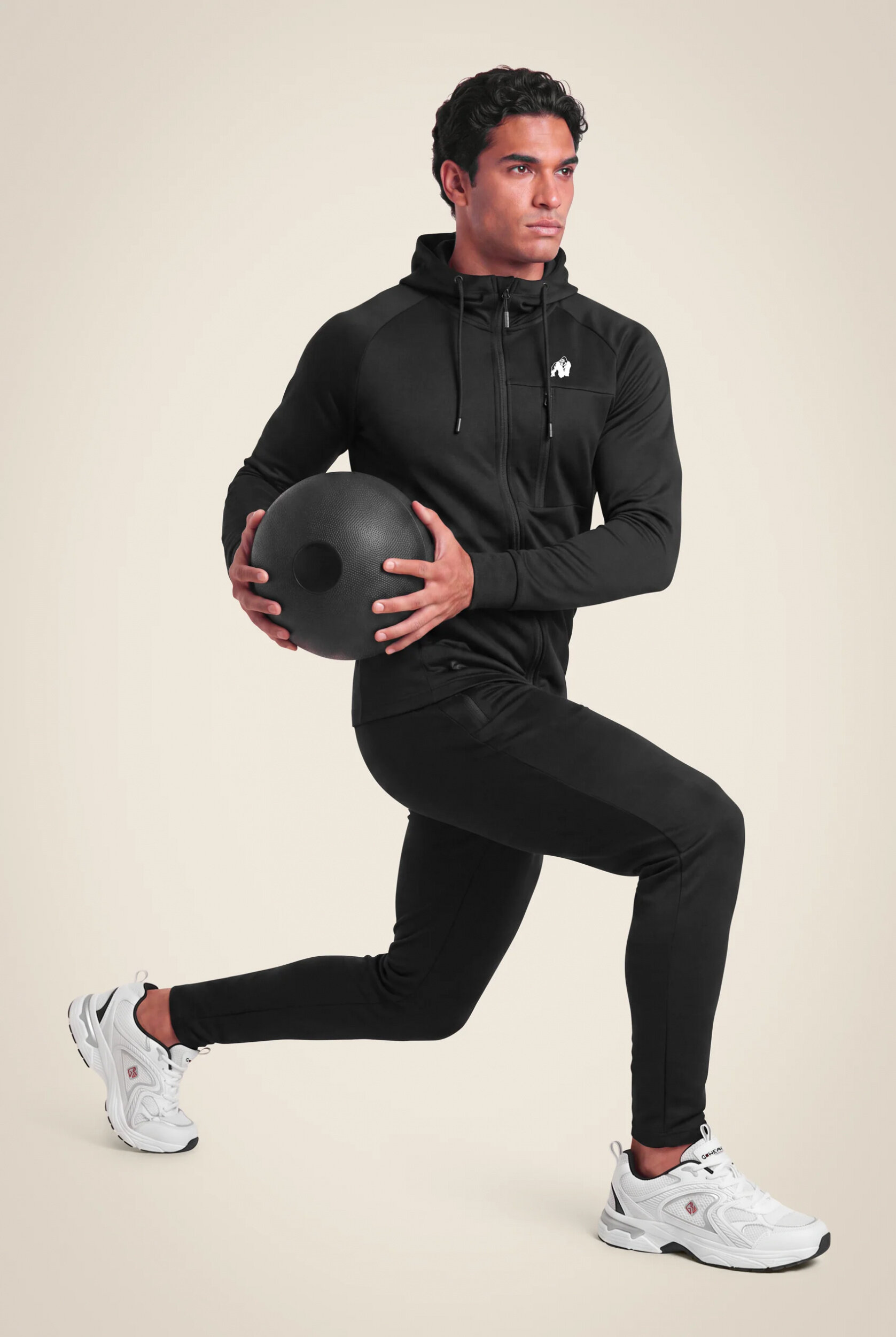 Veste Scottsdale Gorilla Wear homme - Noir, vue officielle 3