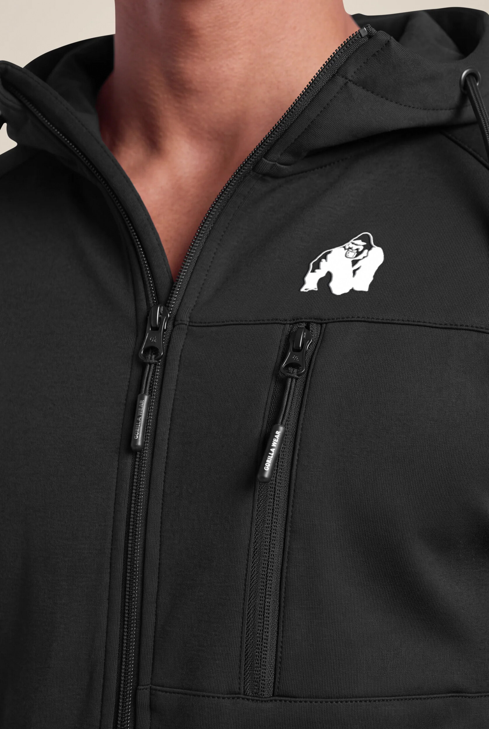 Veste Scottsdale Gorilla Wear homme - Noir, vue officielle 4
