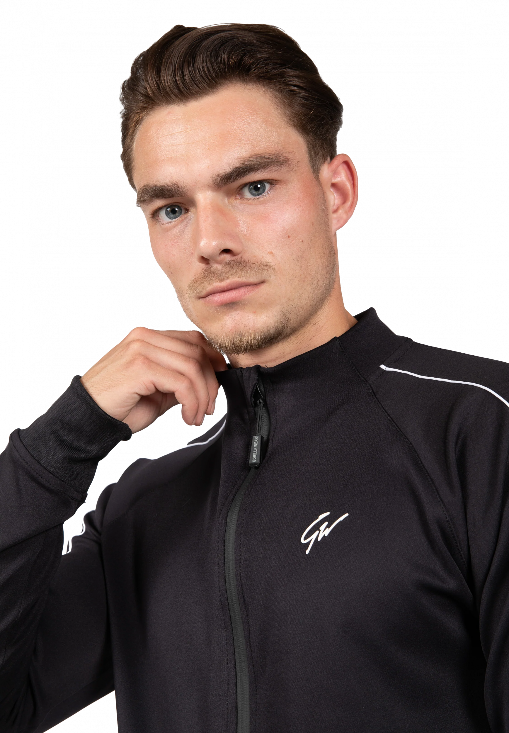 Veste Wenden Gorilla Wear homme - Noir/Blanc, vue officielle 4