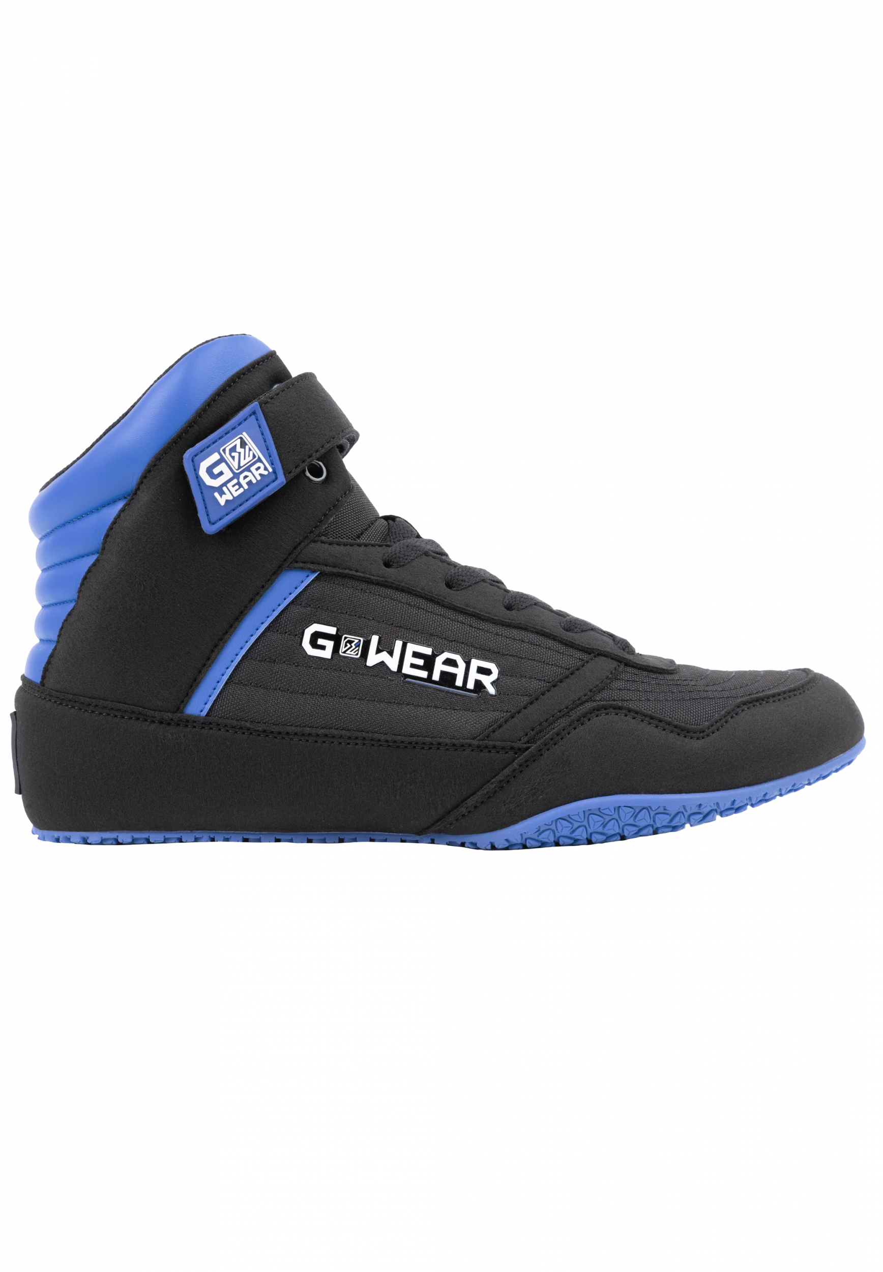 Chaussures Classic High Tops Gorilla Wear - Noir/Bleu, vue officielle 1