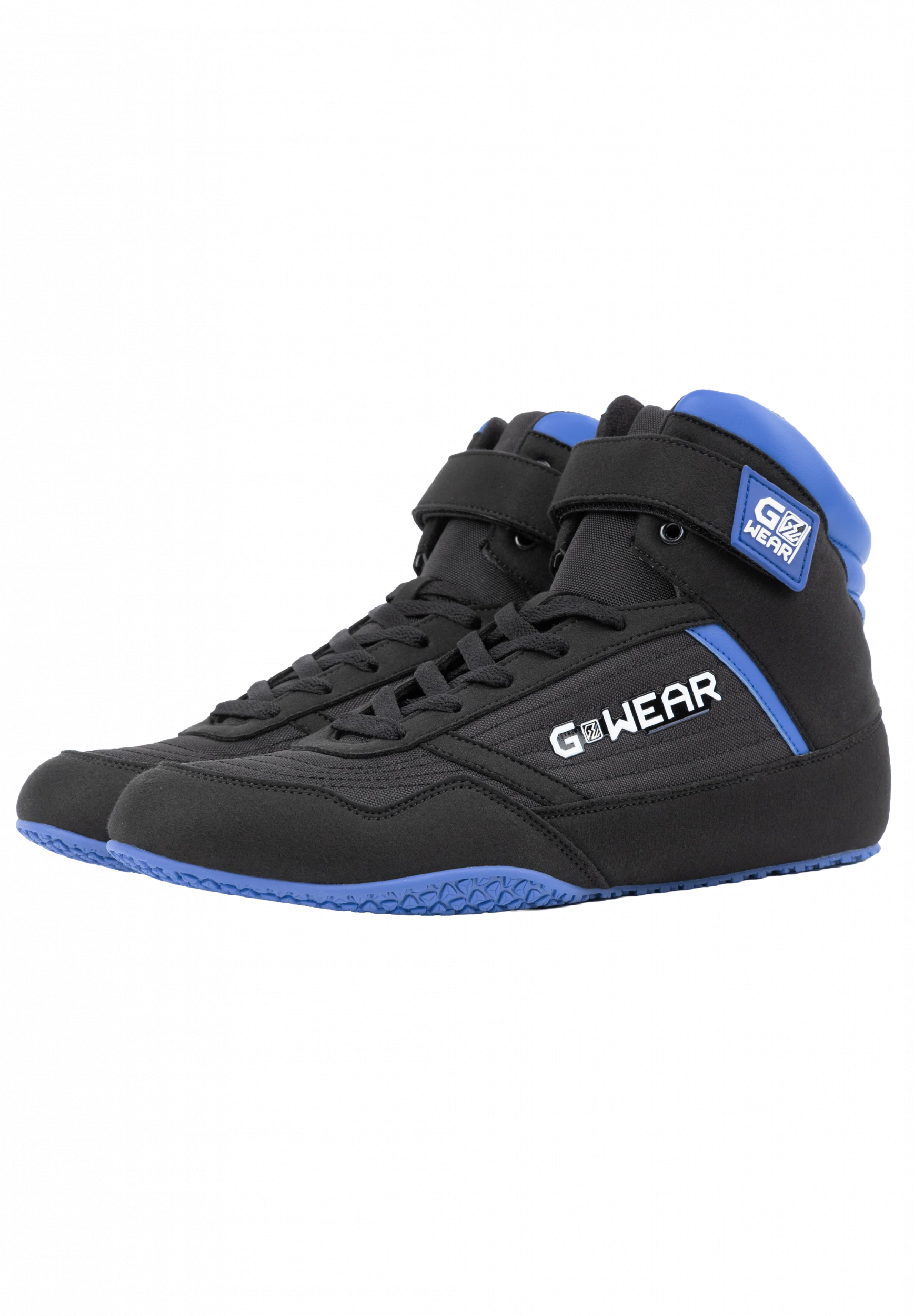 Chaussures Classic High Tops Gorilla Wear - Noir/Bleu, vue officielle 3