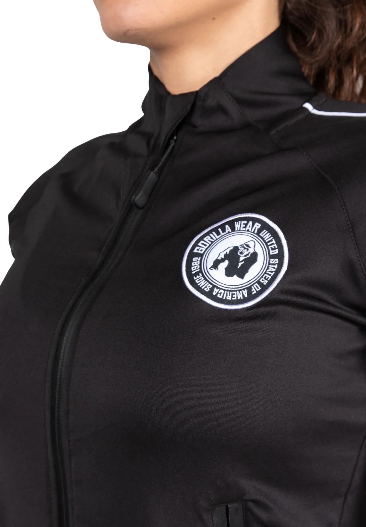 Veste de training Montana Gorilla Wear femme - Noir, vue officielle 4