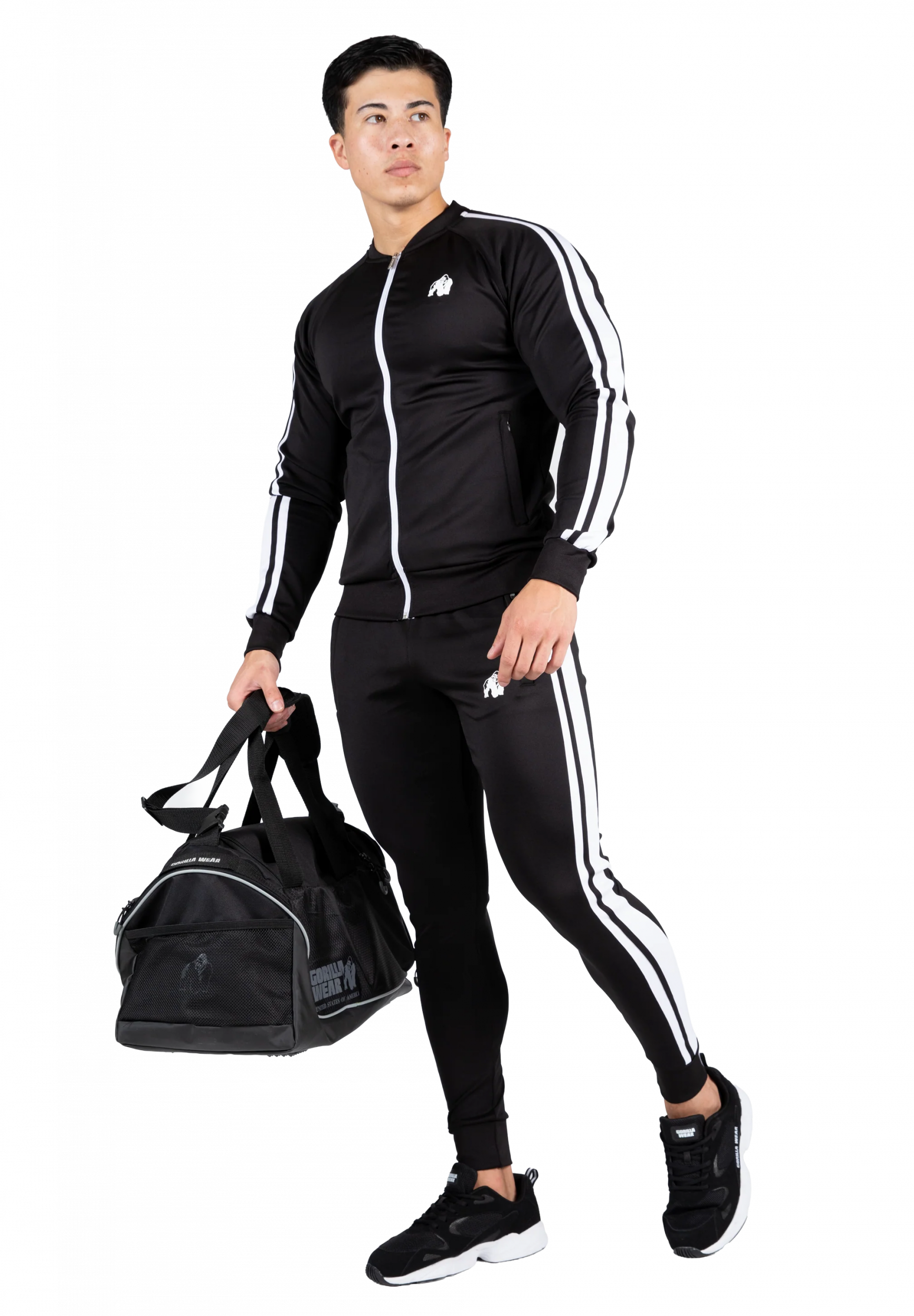 Veste Riverside Gorilla Wear homme - Noir, vue officielle 3