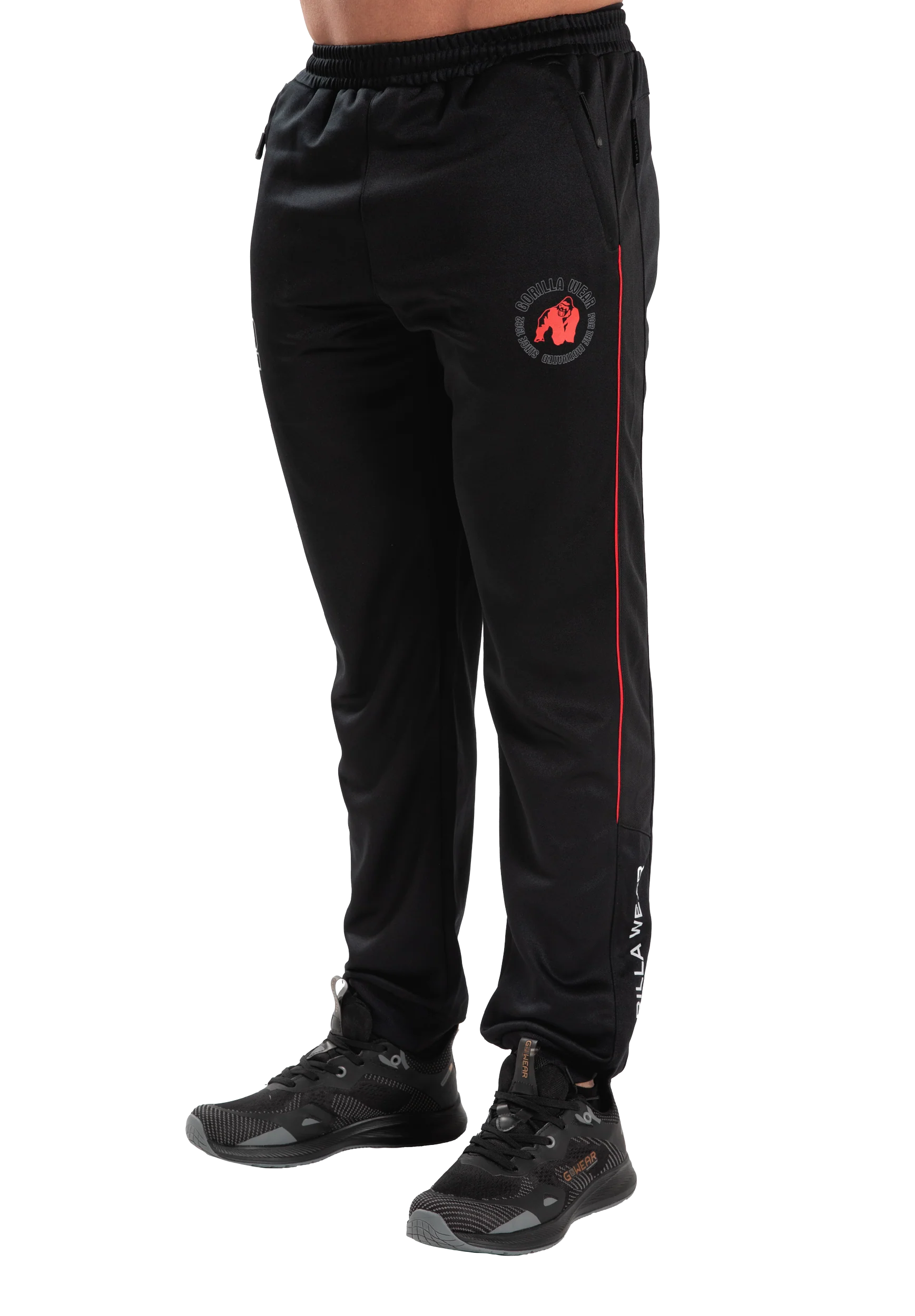 Pantalon de training Broxton Gorilla Wear homme - Noir - vue 1