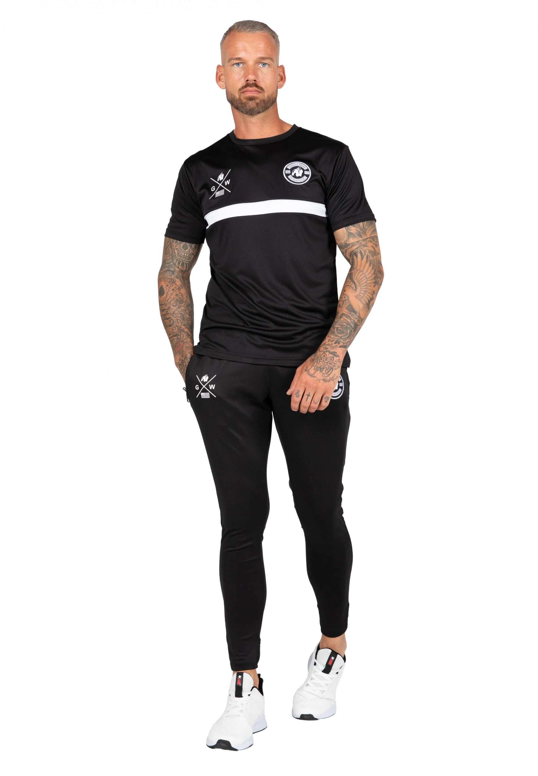Jogging Vernon Gorilla Wear homme - Noir - vue 3