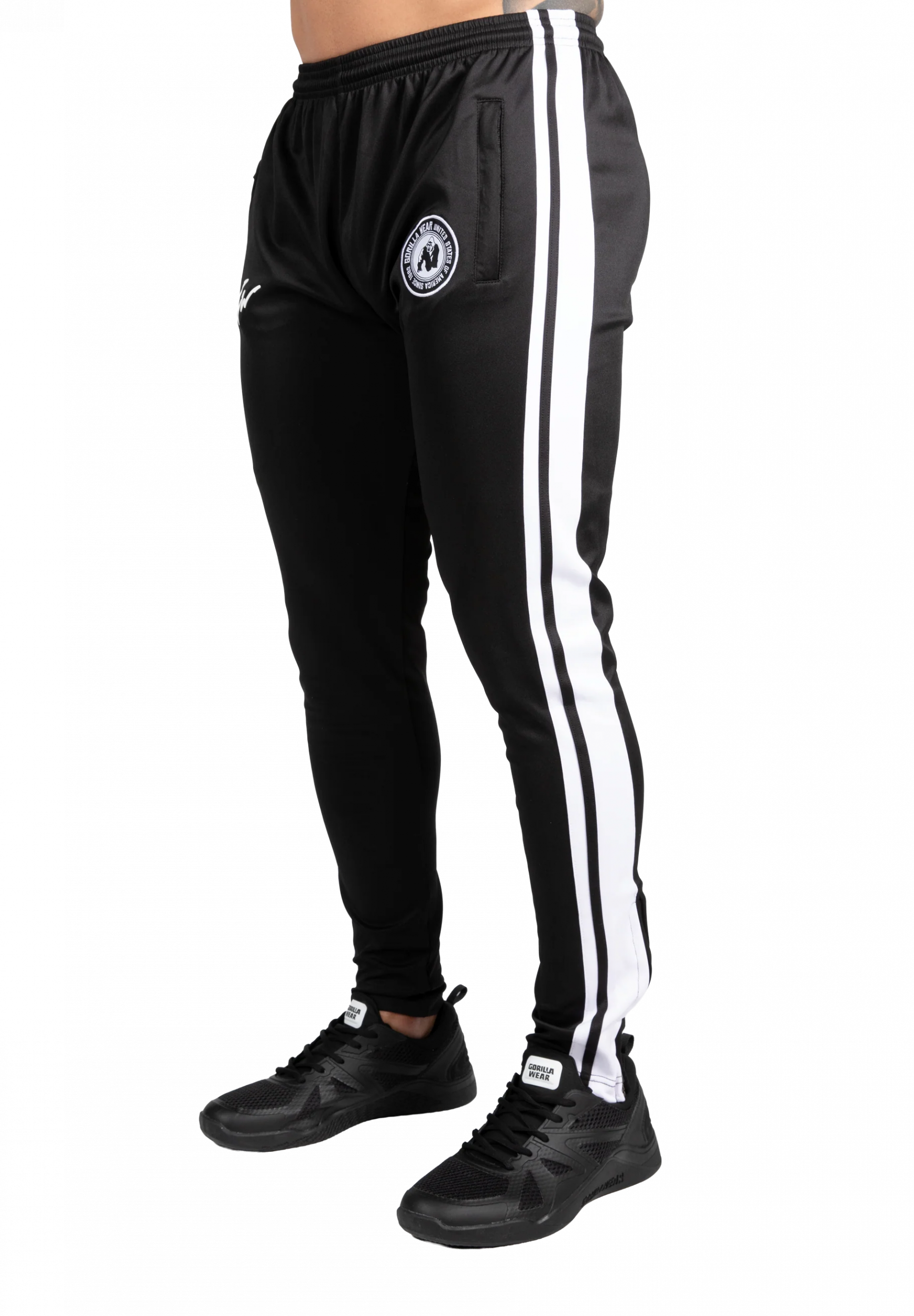 Pantalon de sport Stratford Gorilla Wear homme - Noir - vue 1